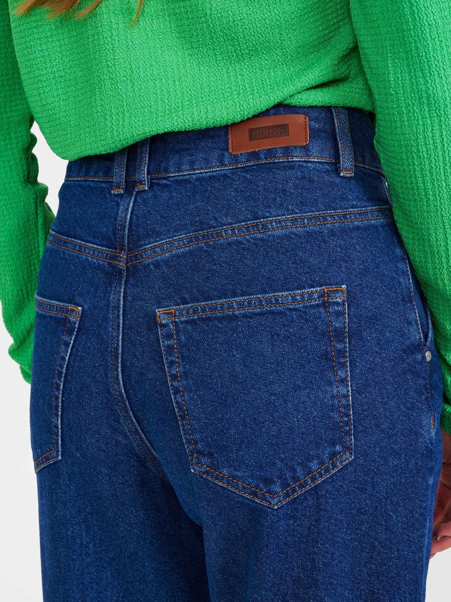 NU STORMY  JEANS - Dark Blue Denim - Image 5