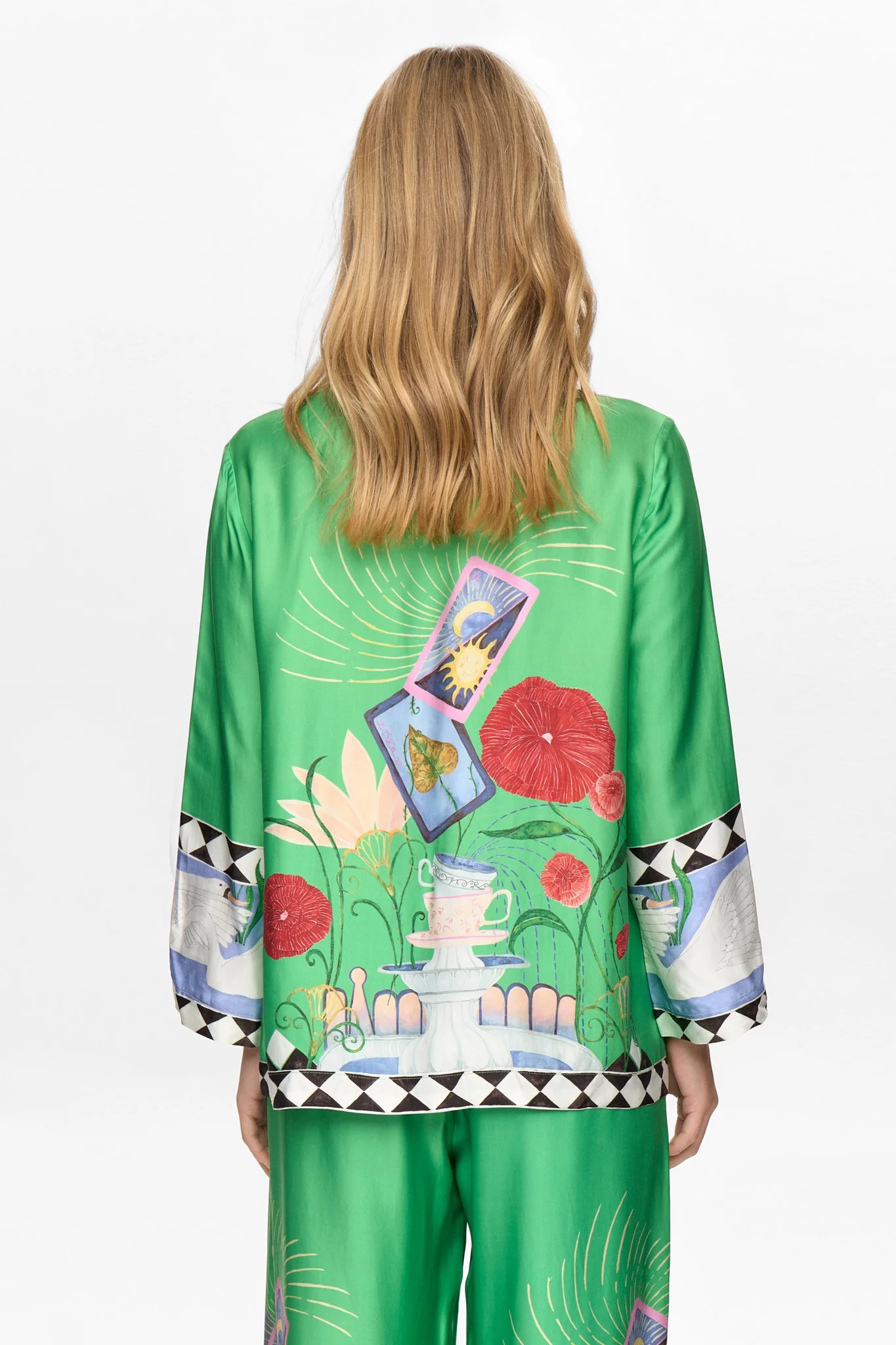 NUADELINA SHIRT - Vibrant Green - Image 2
