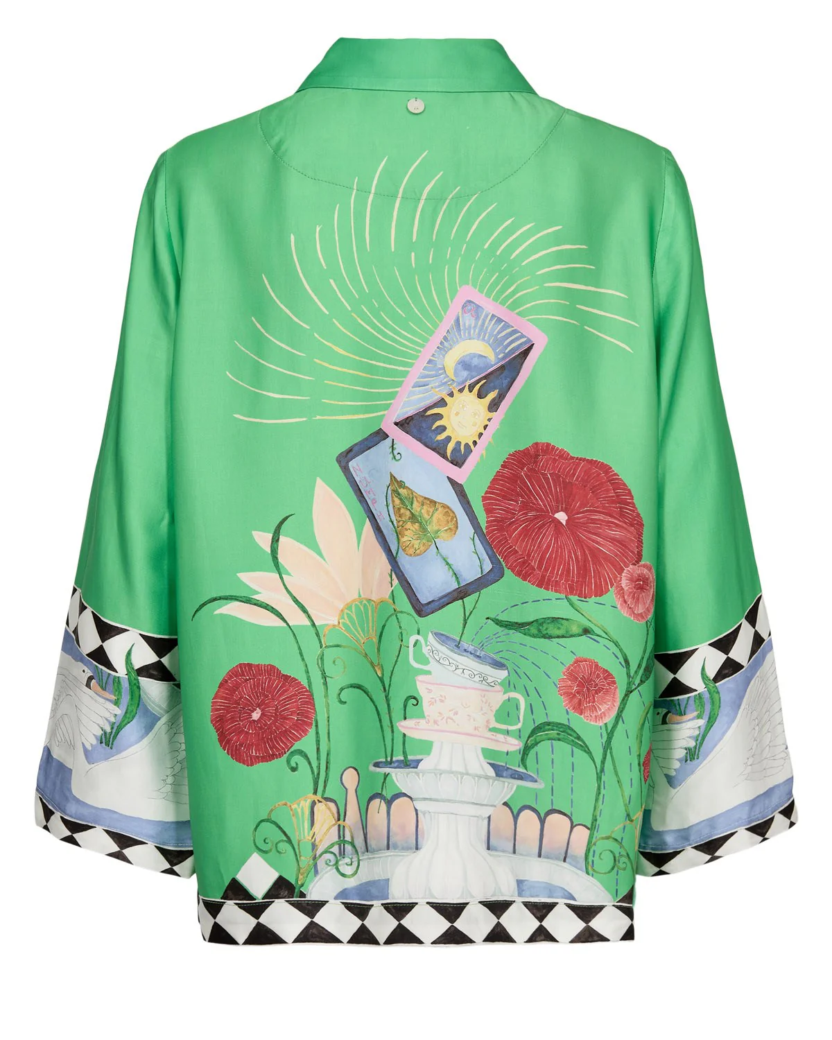NUADELINA SHIRT - Vibrant Green - Image 7