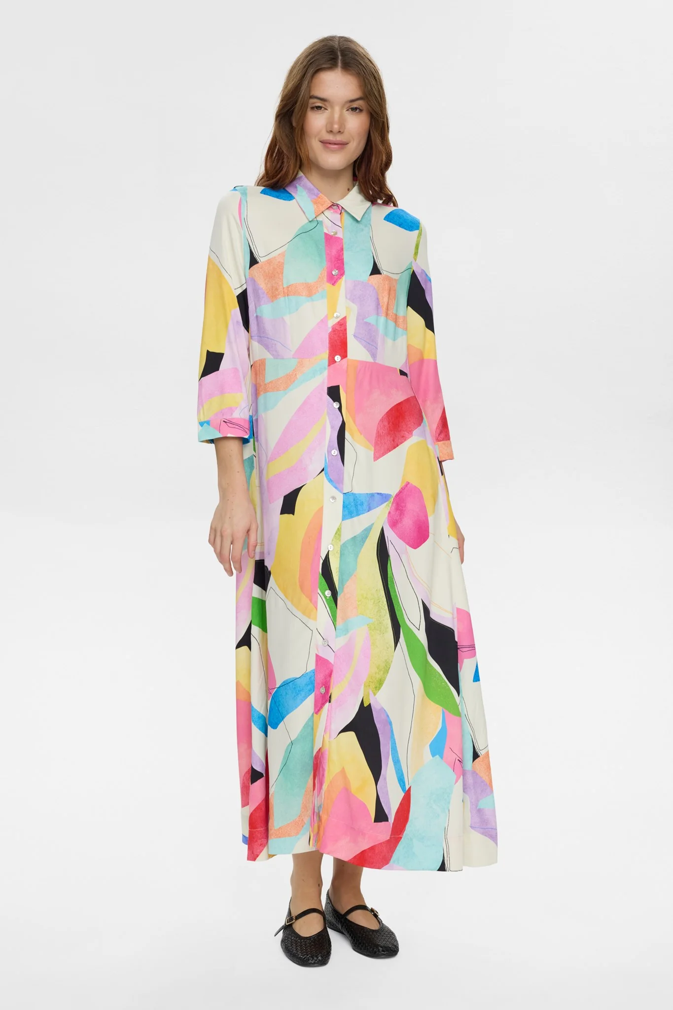 NUADELINE DRESS - Peony - Image 3