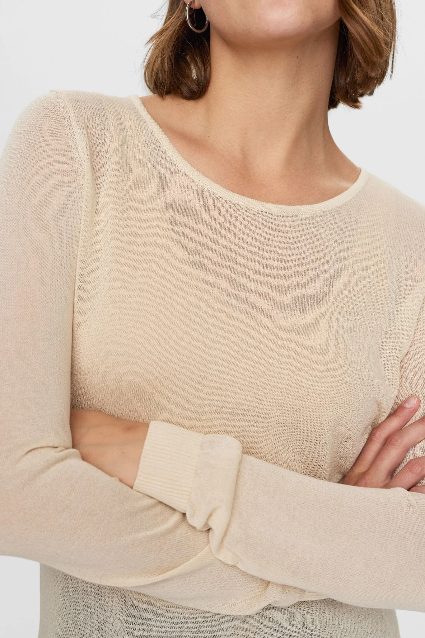 NUALANA PULLOVER - Sandshell - Image 4