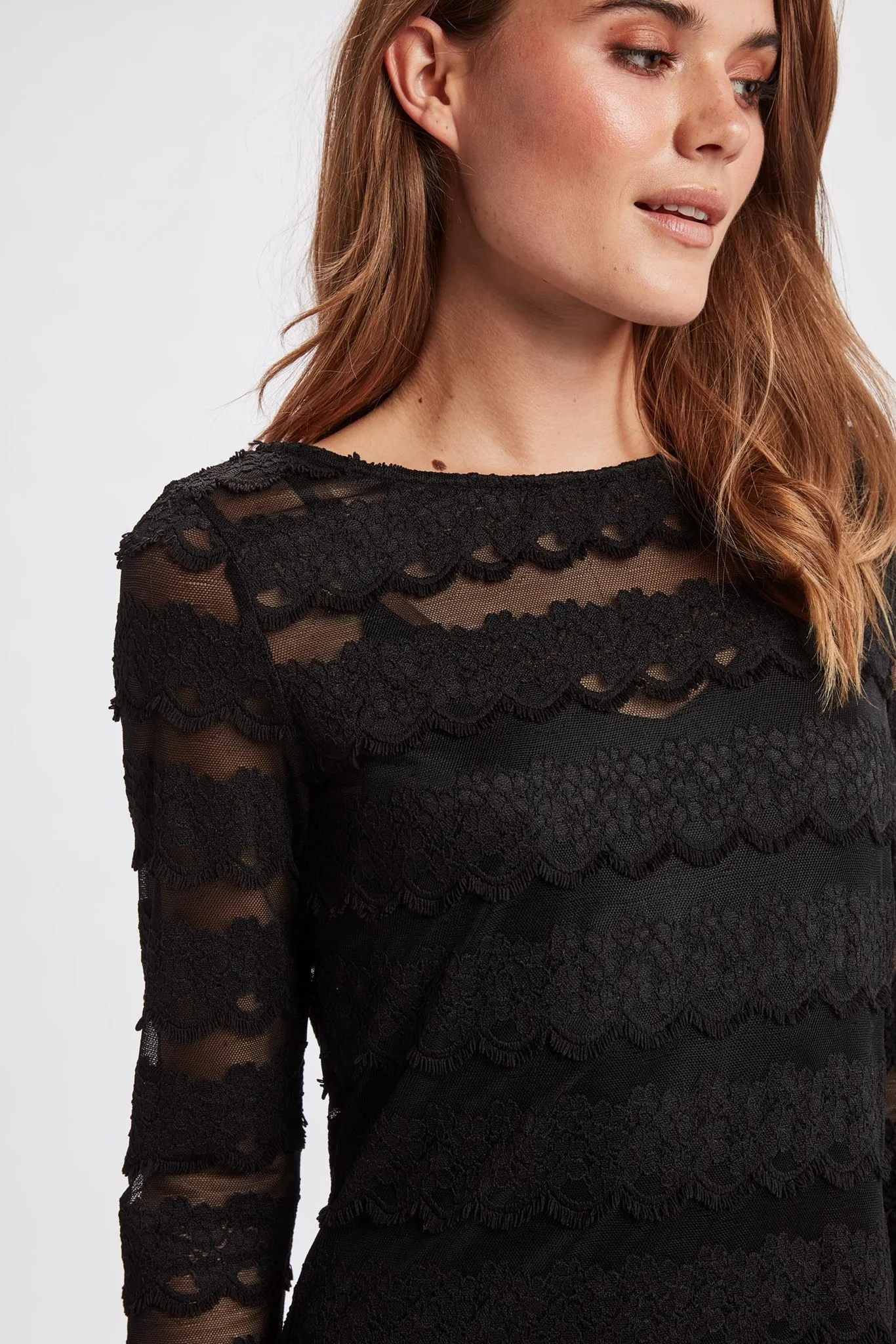 NUALBA DRESS - Caviar - Image 4