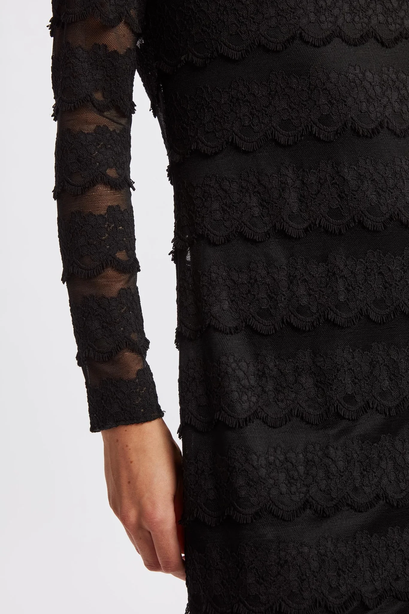 NUALBA DRESS - Caviar - Image 5
