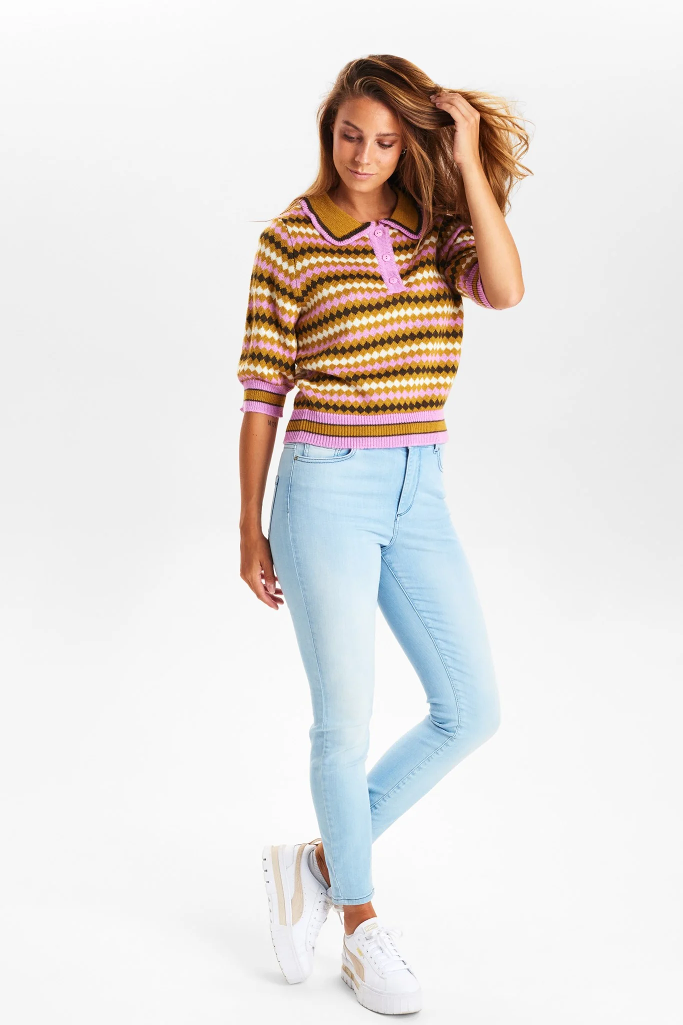 NUALBA PULLOVER - Golden Spice - Image 3