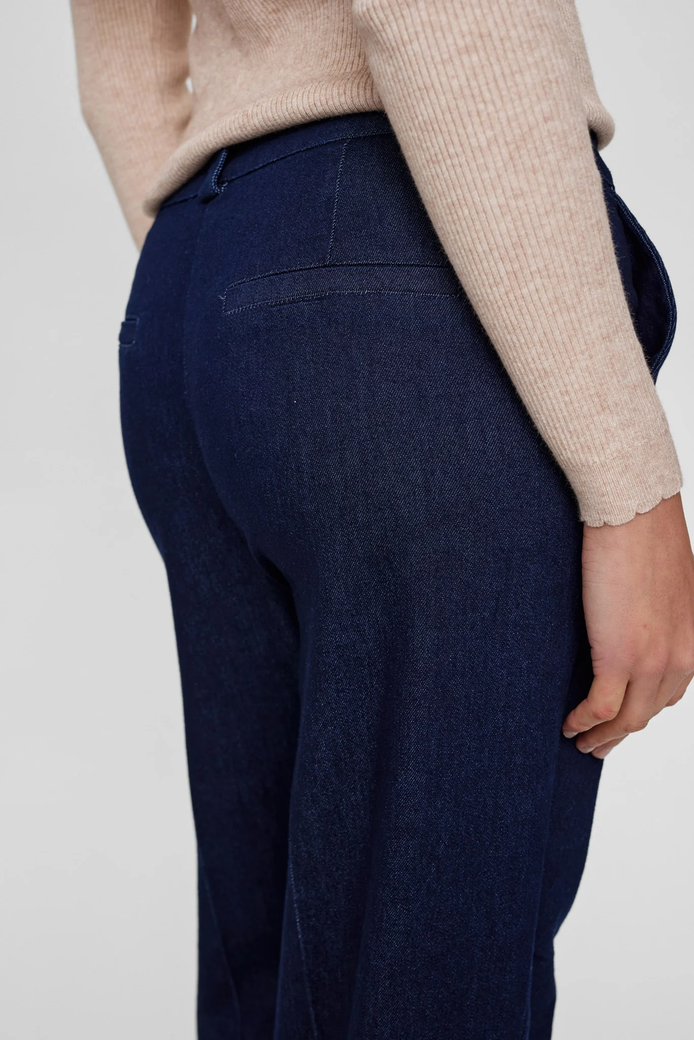 NUALETTA PANTS  - Dark Blue Denim - Image 5