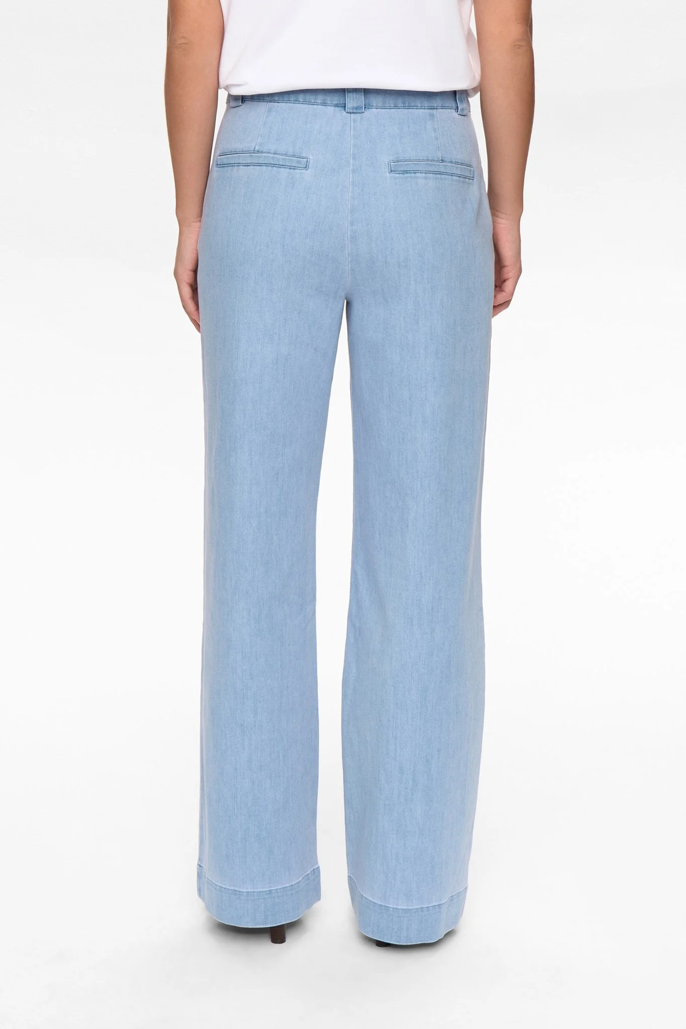 NUALETTA - PANTS  - Light Blue Denim - Image 2