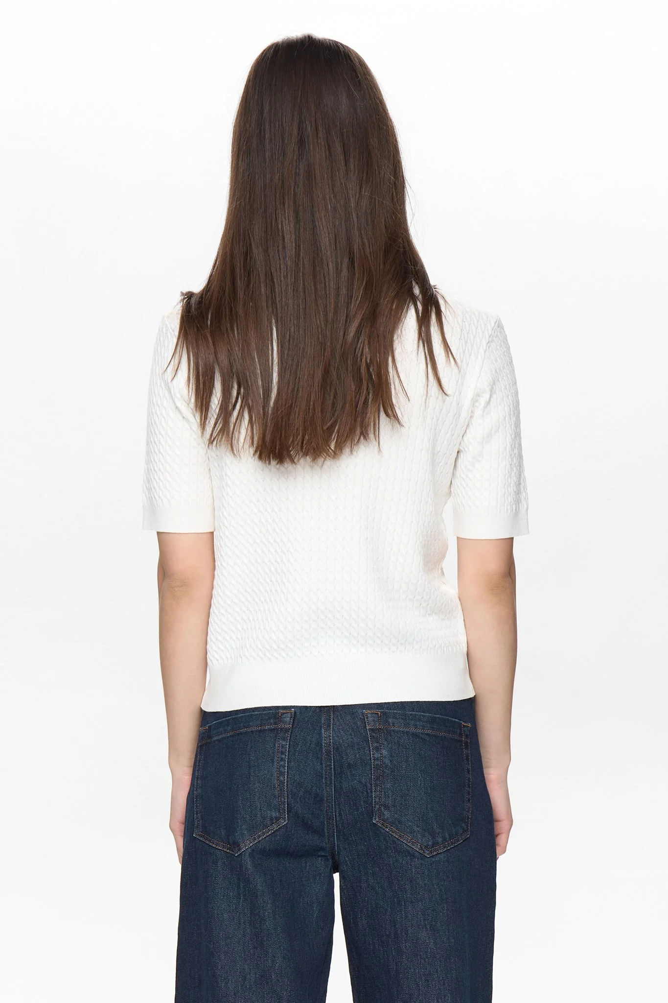 NUALETTE POLO - Cloud Dancer - Image 2