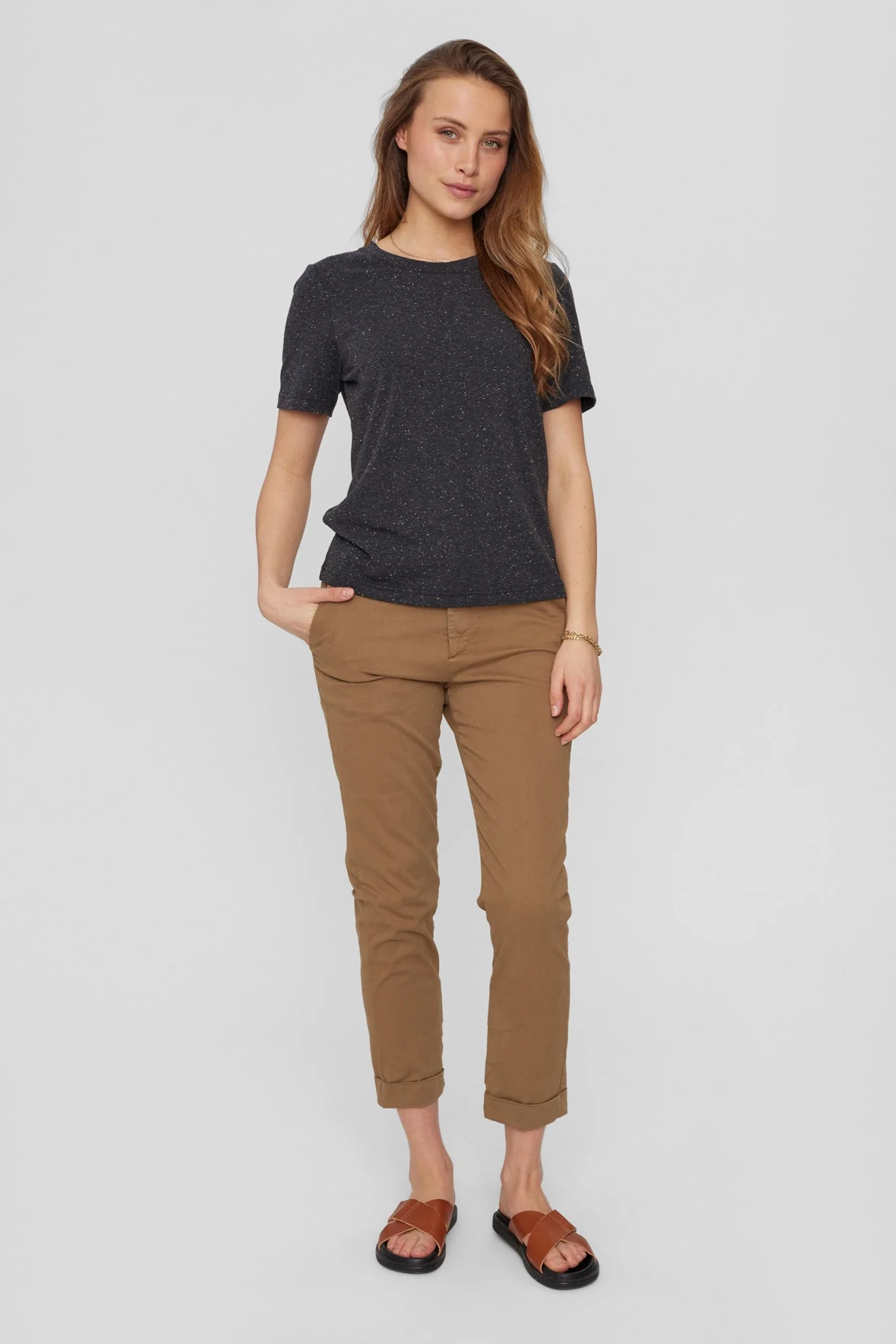 NUALIA T-SHIRT - Caviar - Image 3