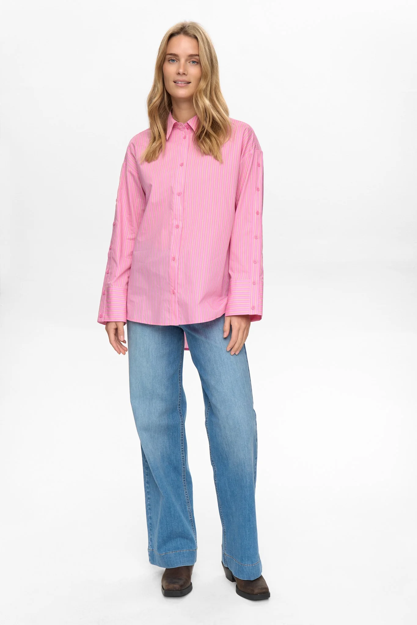 NUALICA SHIRT - Fuchsia Pink - Image 3
