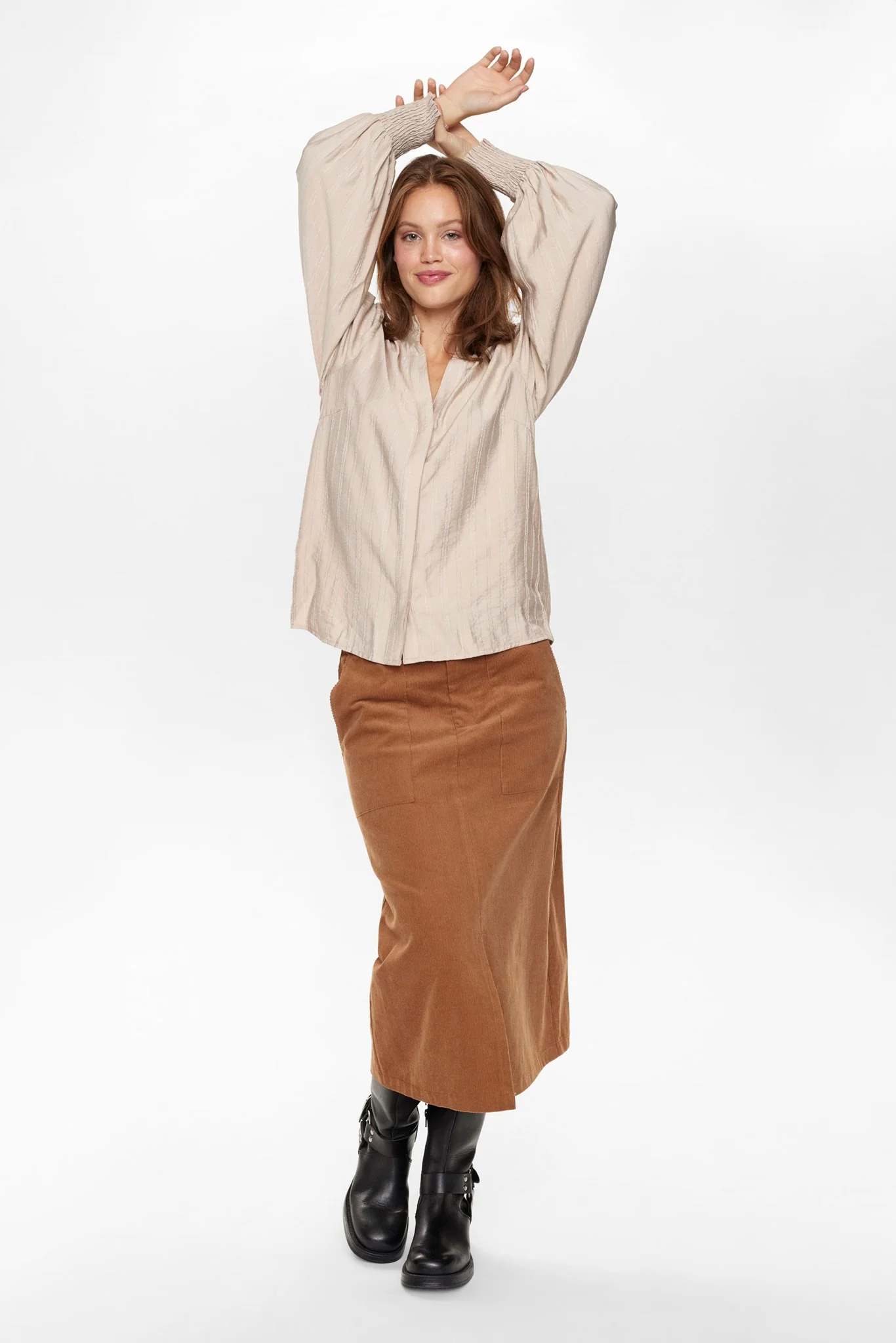 NUALINA SHIRT - Sandshell - Image 3