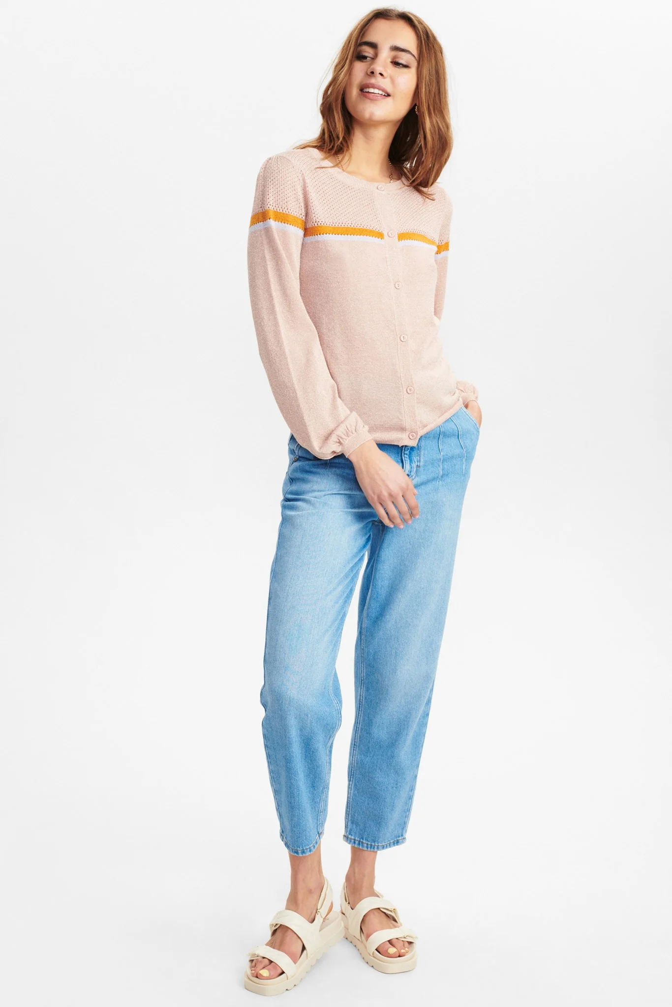 NUALISETTE CARDIGAN - Evening Sand - Image 3