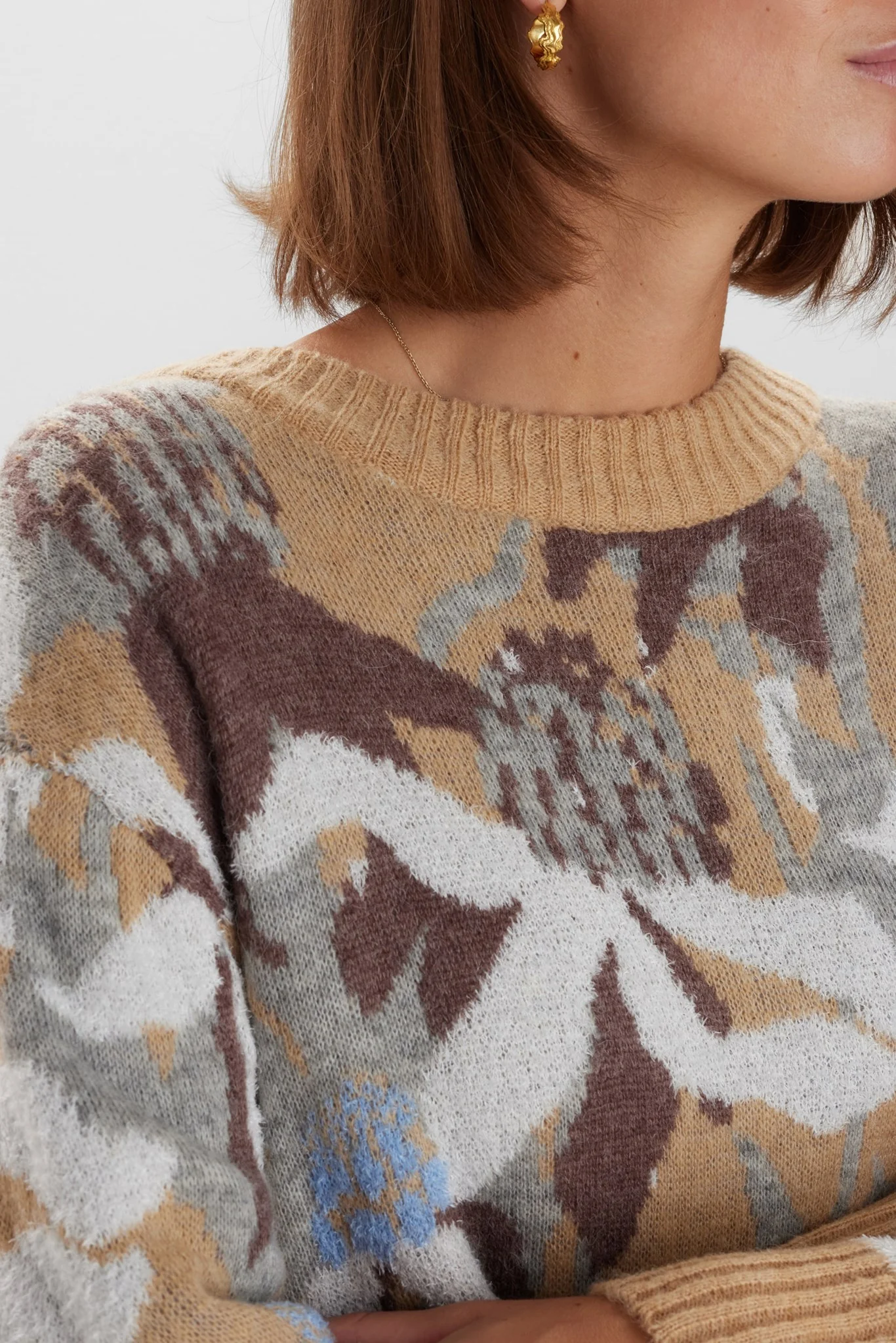 NUALISETTE PULLOVER - Cobblestone - Image 5