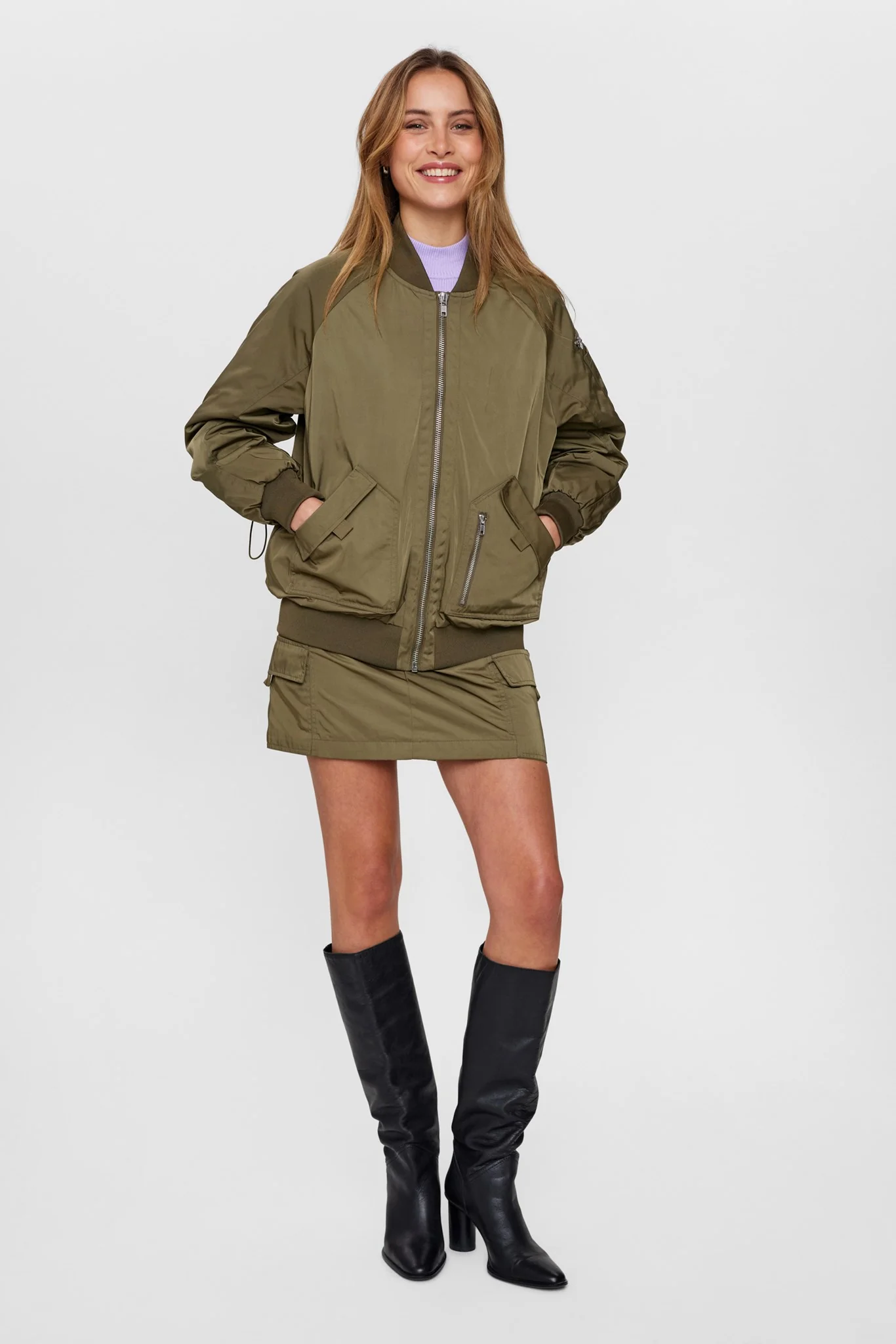 NUALLIE JACKET - Ivy Green - Image 3