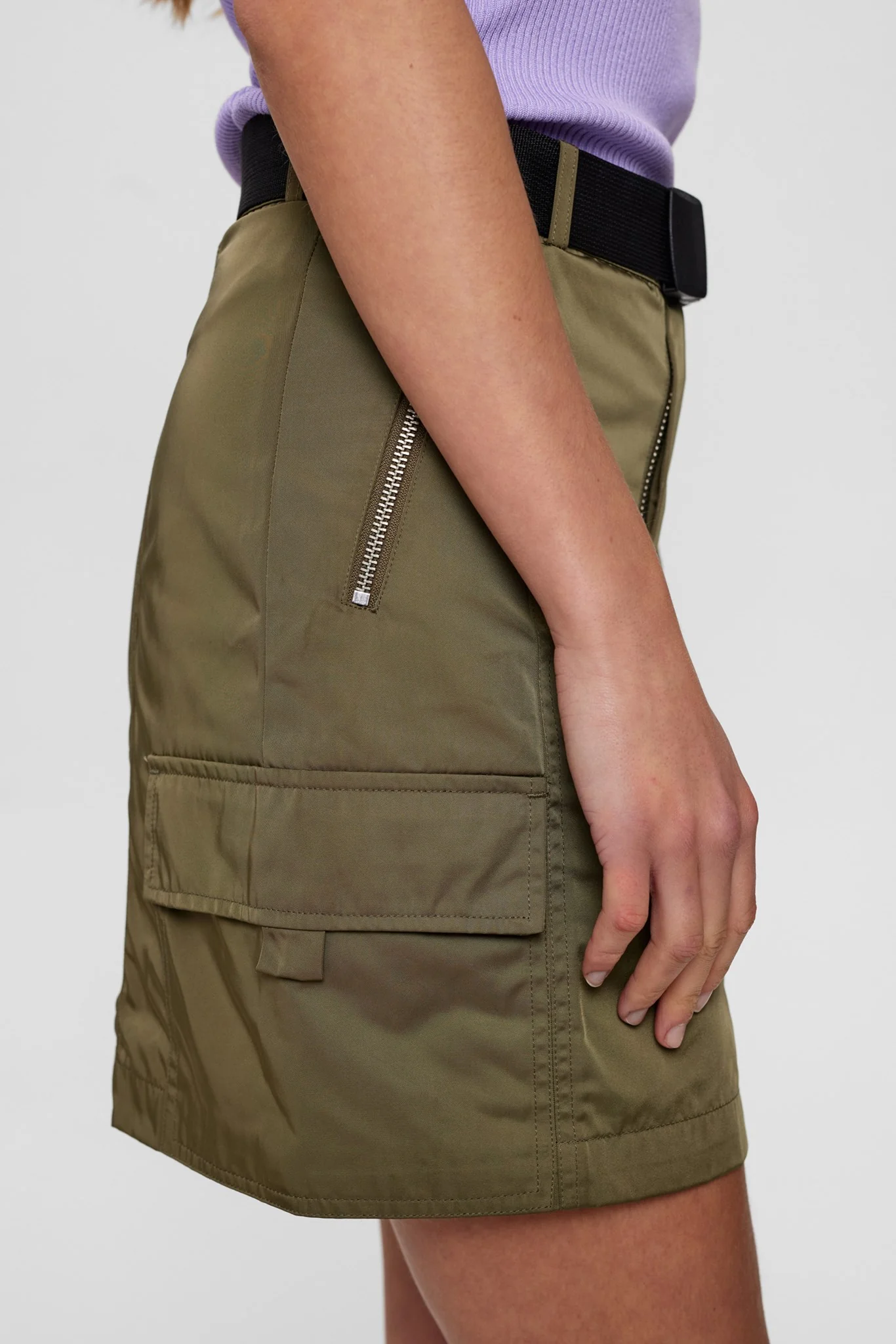 NUALLIE SKIRT - Ivy Green - Image 4