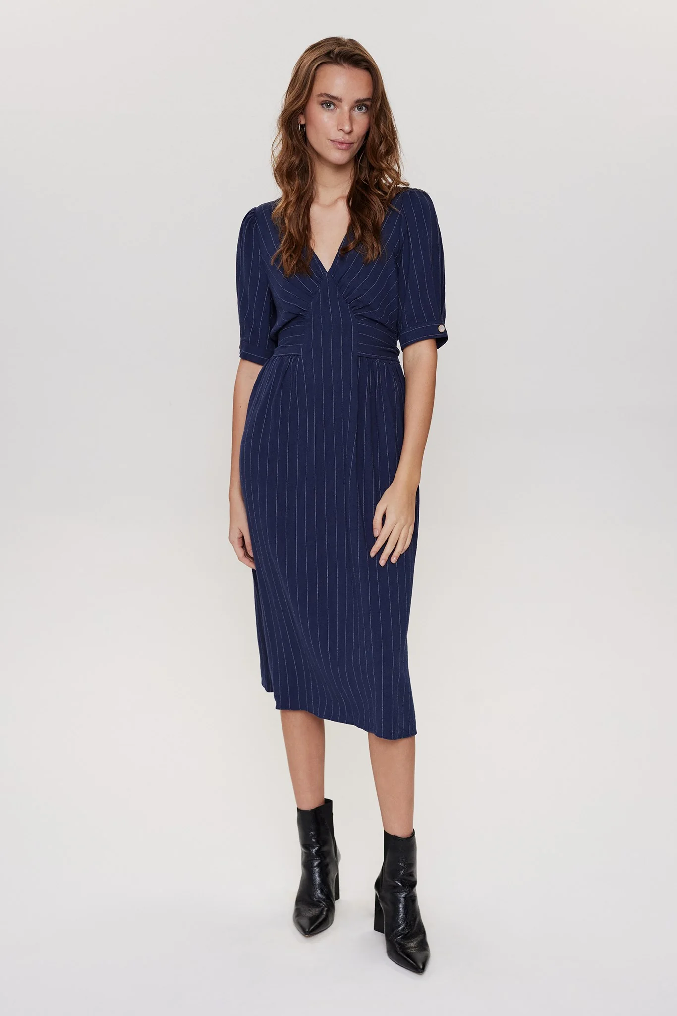 NUALLYSON DRESS - Dark Sapphire - Image 3