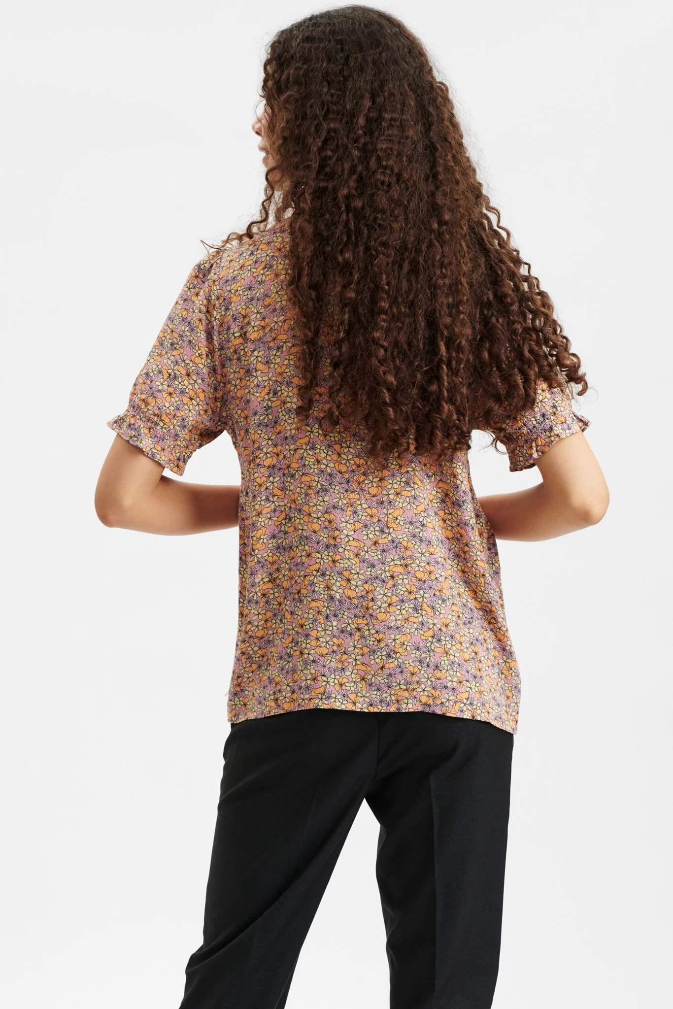 NUALMA SS BLOUSE - Lilas - Image 2