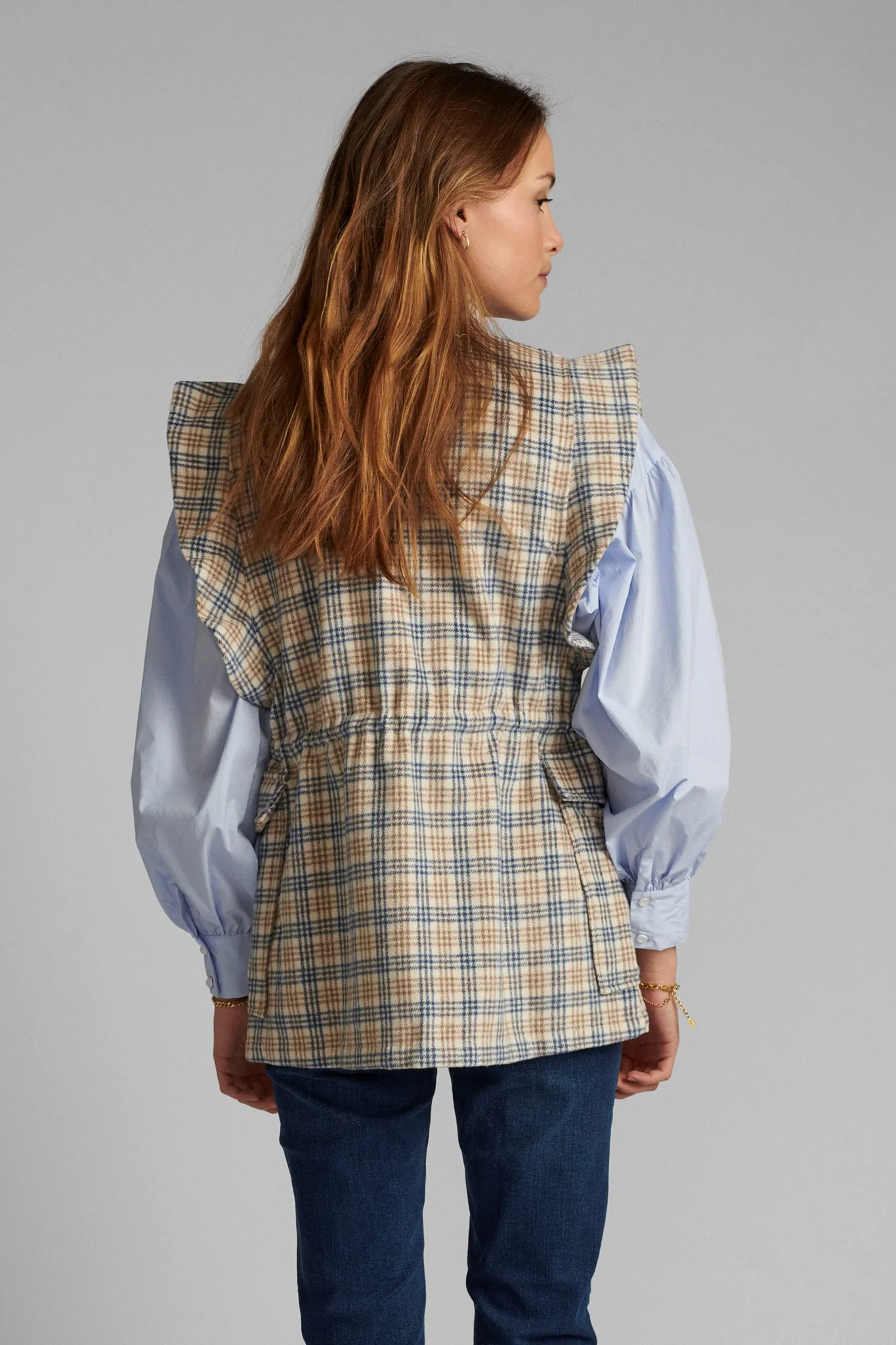 NUALMA VEST  - Wedgewood - Image 2