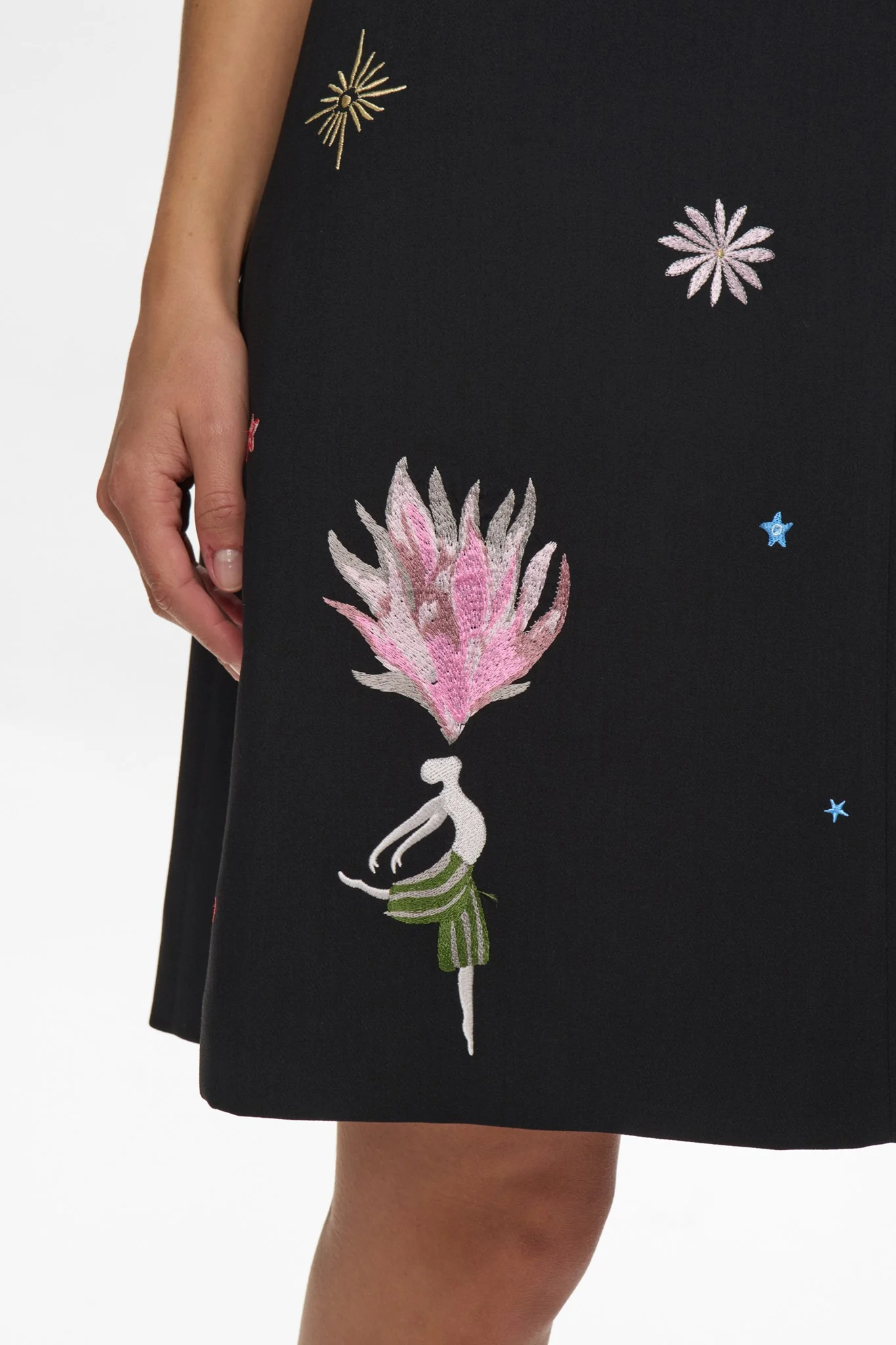 NUALMUT DRESS - Caviar - Image 5