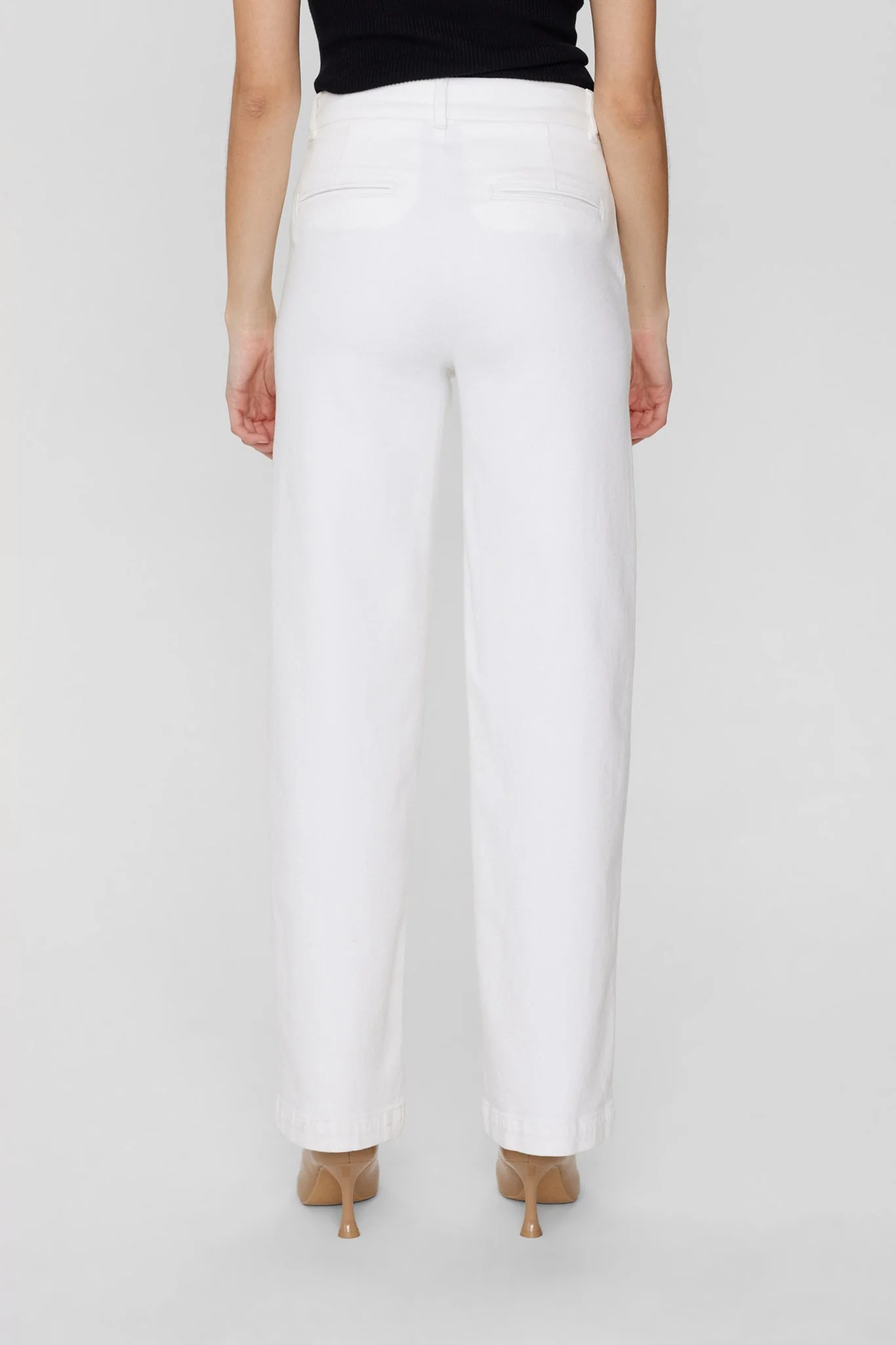 NUAMBER PANTS - CLOUD DANCER - Cloud Dancer - Image 2
