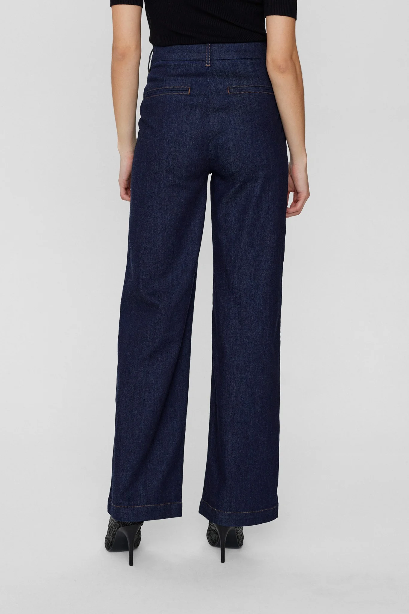 NUAMBER PANTS DARK BLUE - Dark Blue Denim - Image 2