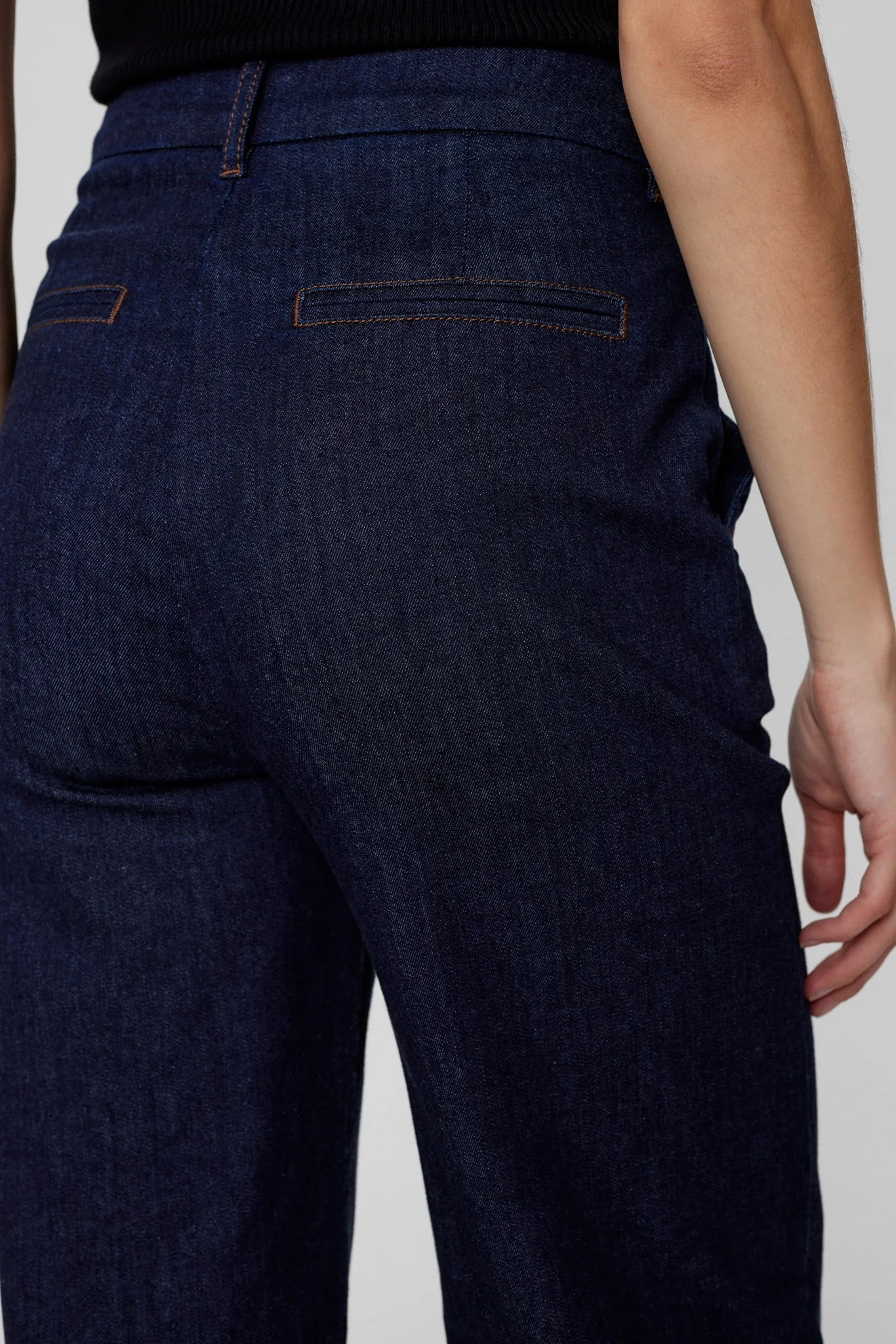 NUAMBER PANTS DARK BLUE - Dark Blue Denim - Image 5