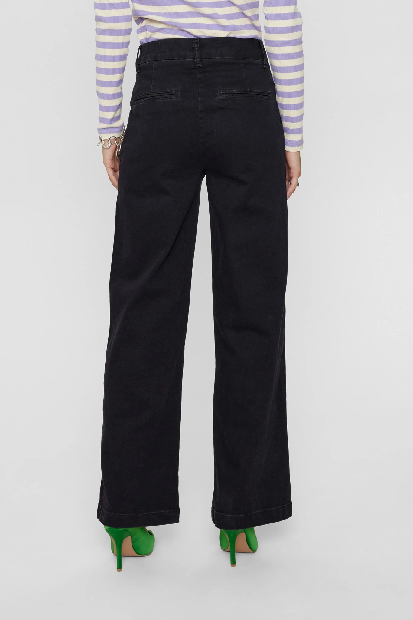 NUAMBER PANTS - Dark Grey Denim - Image 2