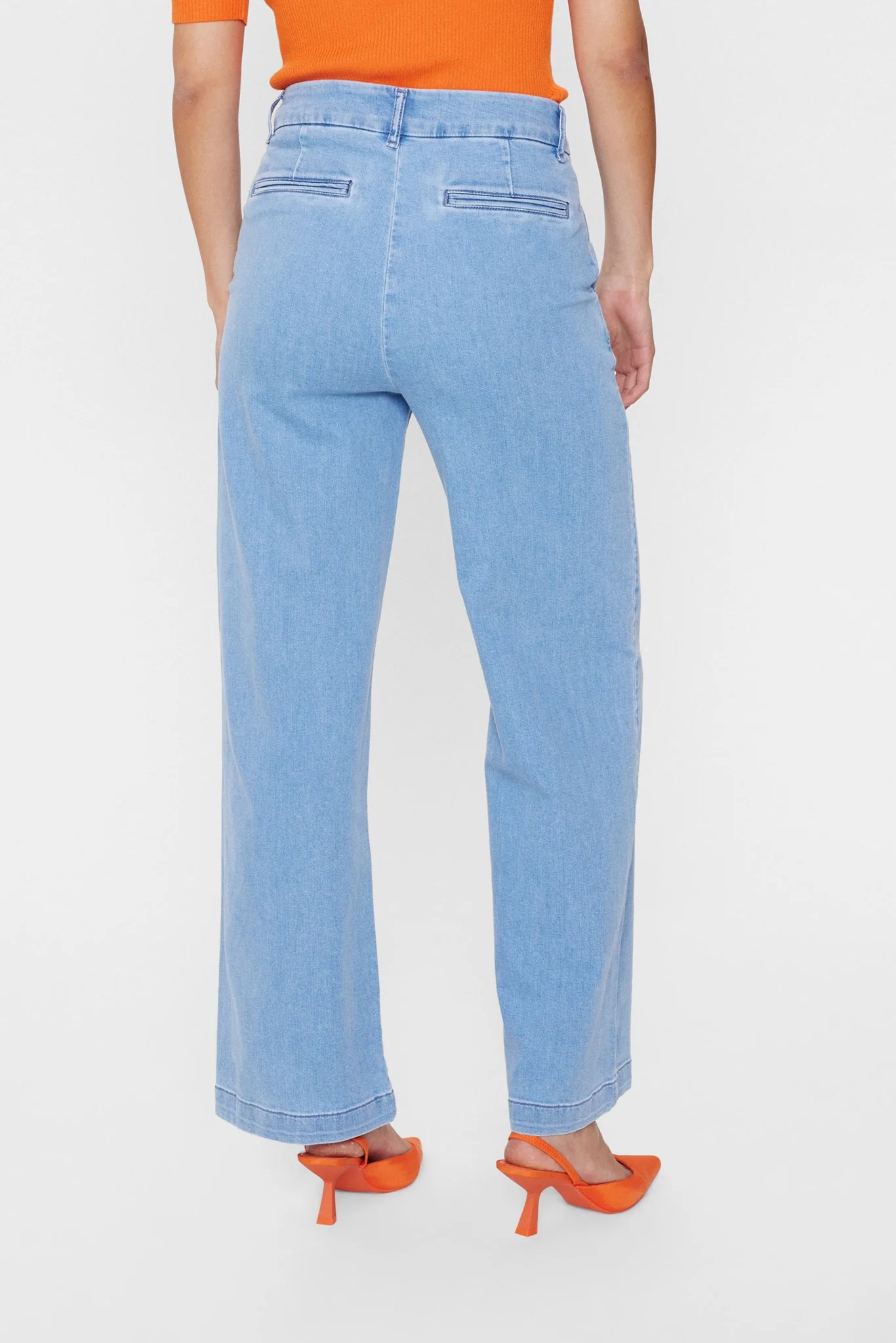 NUAMBER PANTS - Light Blue Denim - Image 2