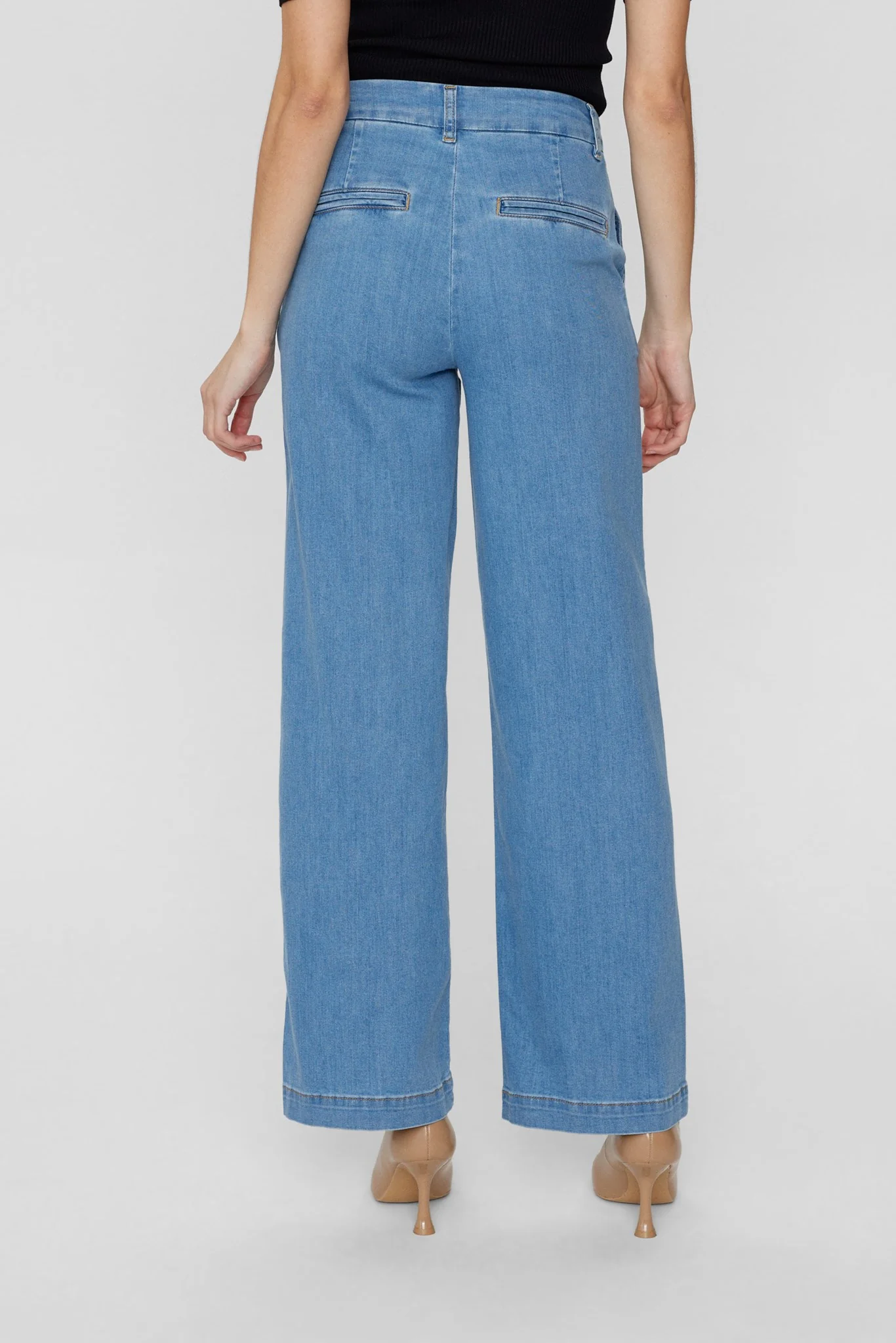 NUAMBER PANTS - LIGHT BLUE - Light Blue Denim - Image 2