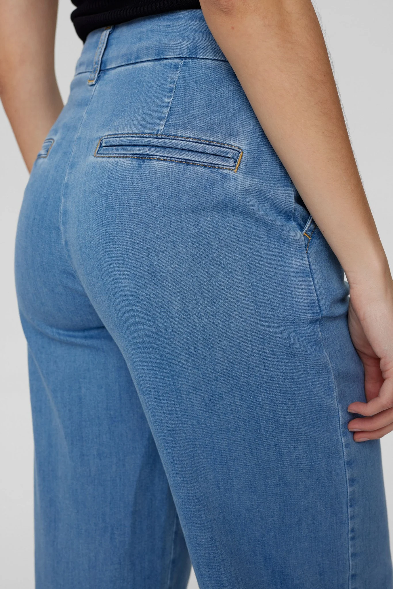 NUAMBER PANTS - LIGHT BLUE - Light Blue Denim - Image 5