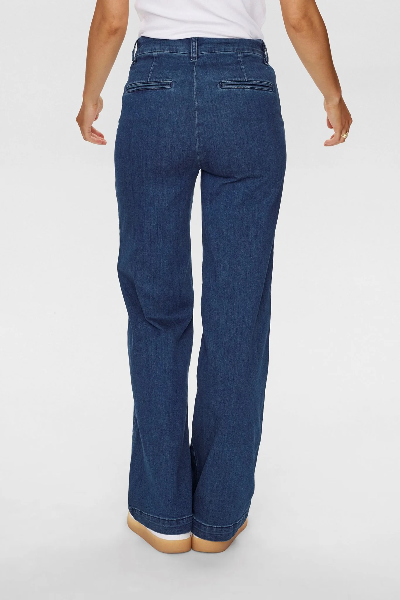 NUAMBER PANTS MID BLUE - Medium Blue Denim - Image 2