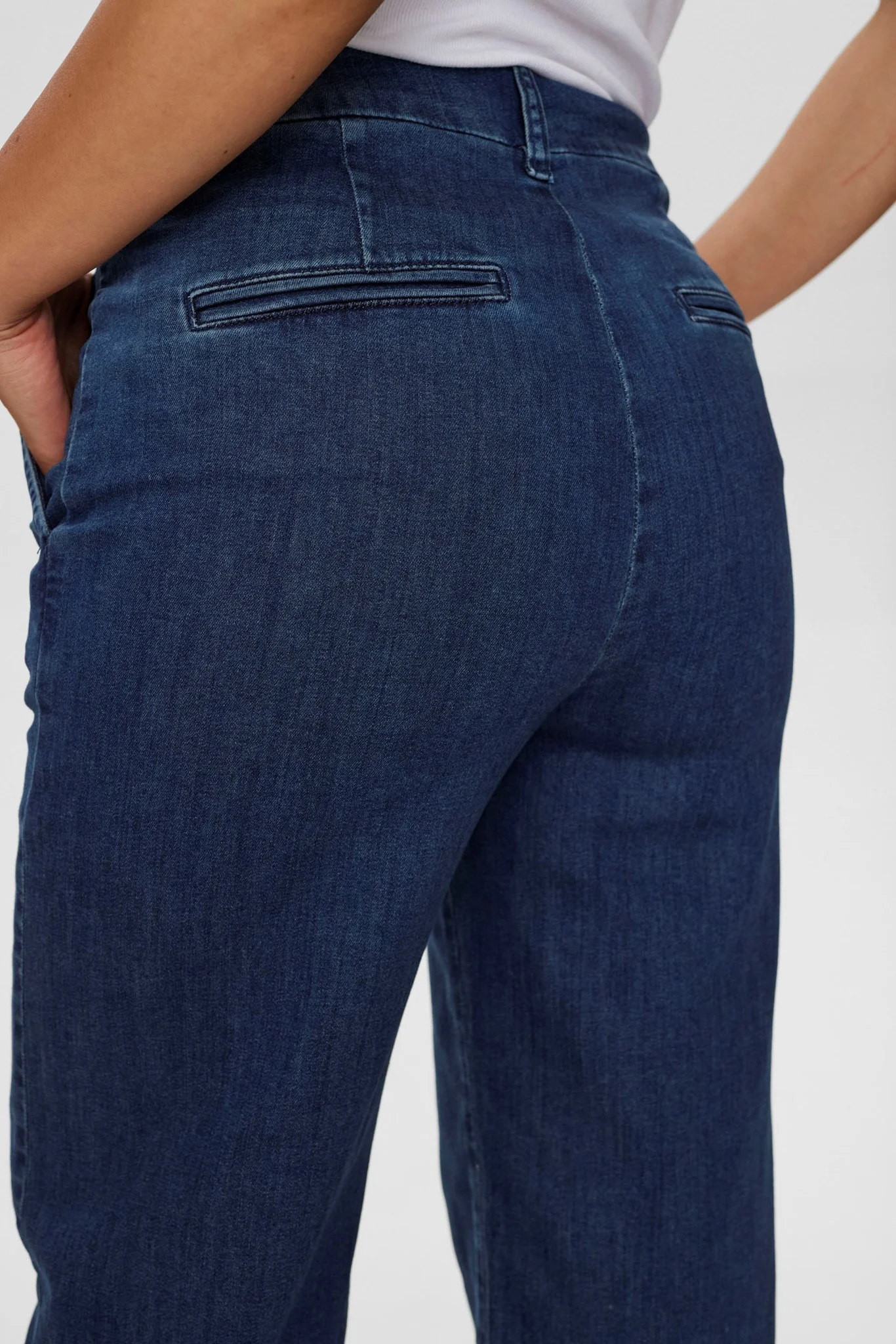 NUAMBER PANTS MID BLUE - Medium Blue Denim - Image 5