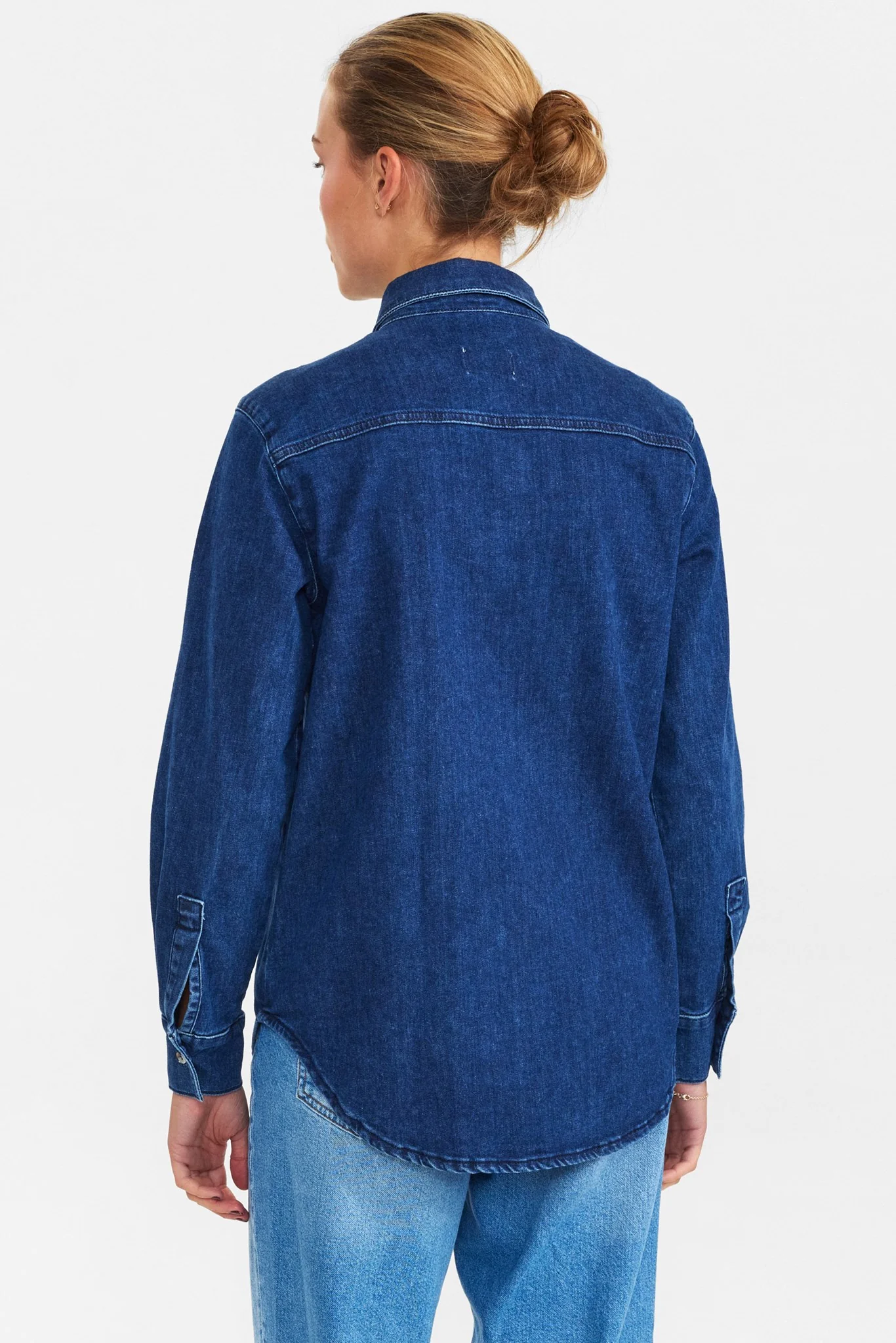 NUAMBER SHIRT  - Dark Blue Denim - Image 2
