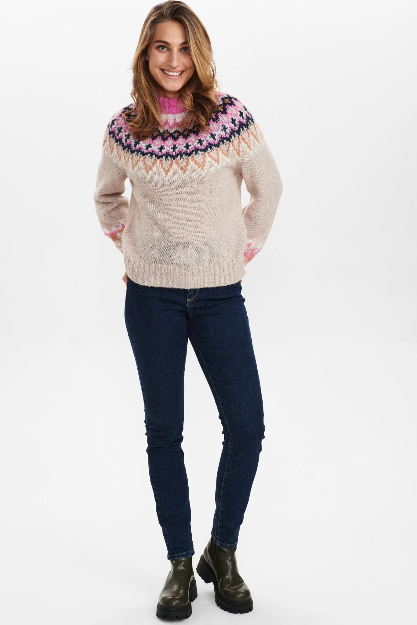 NUANIET PULLOVER - Sesame - Image 3