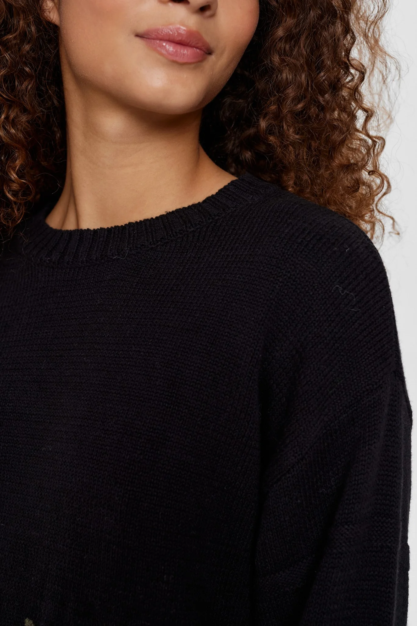 NUANINE PULLOVER  - Caviar - Image 4