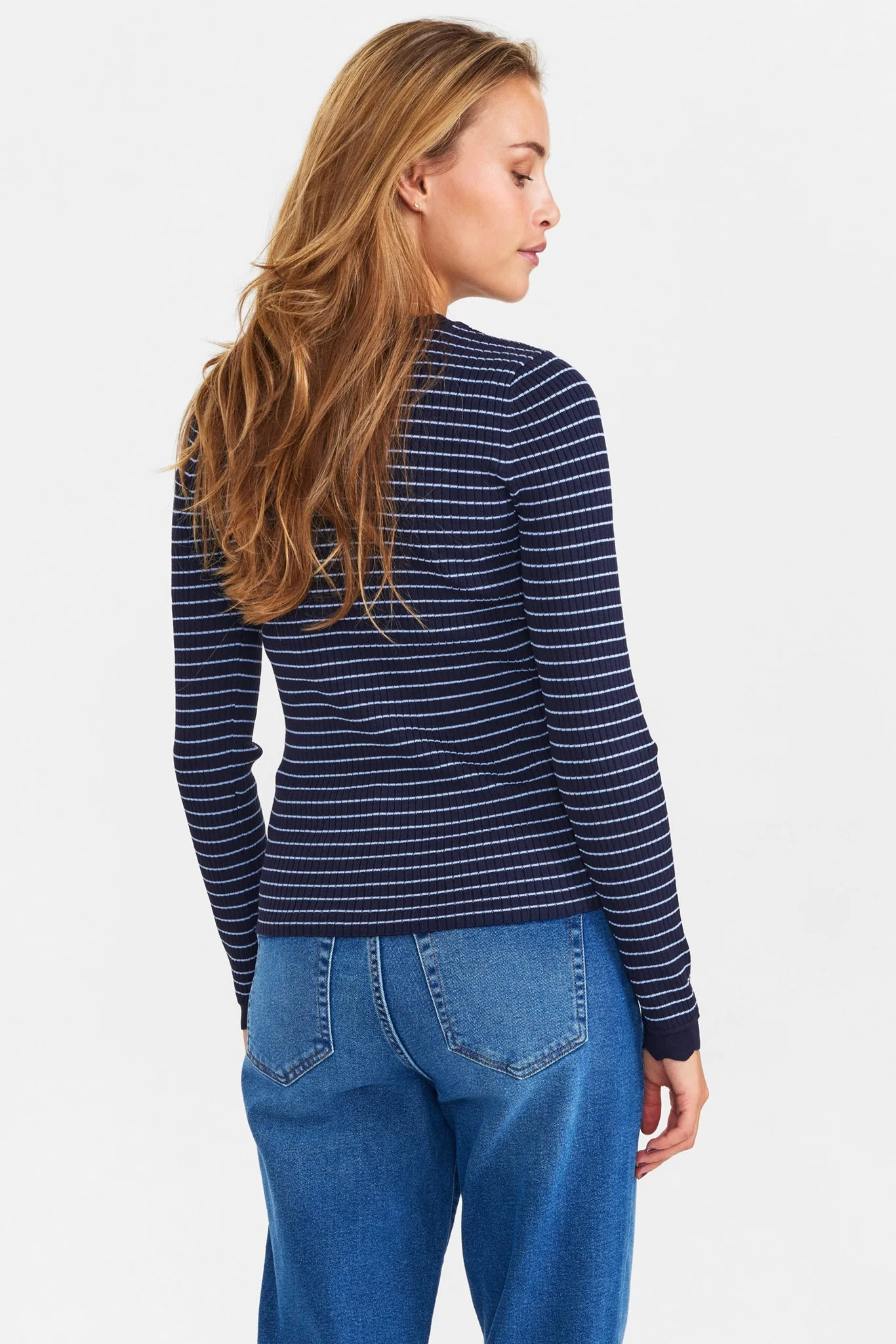 NUANKIE PULLOVER - Dark Sapphire - Image 2