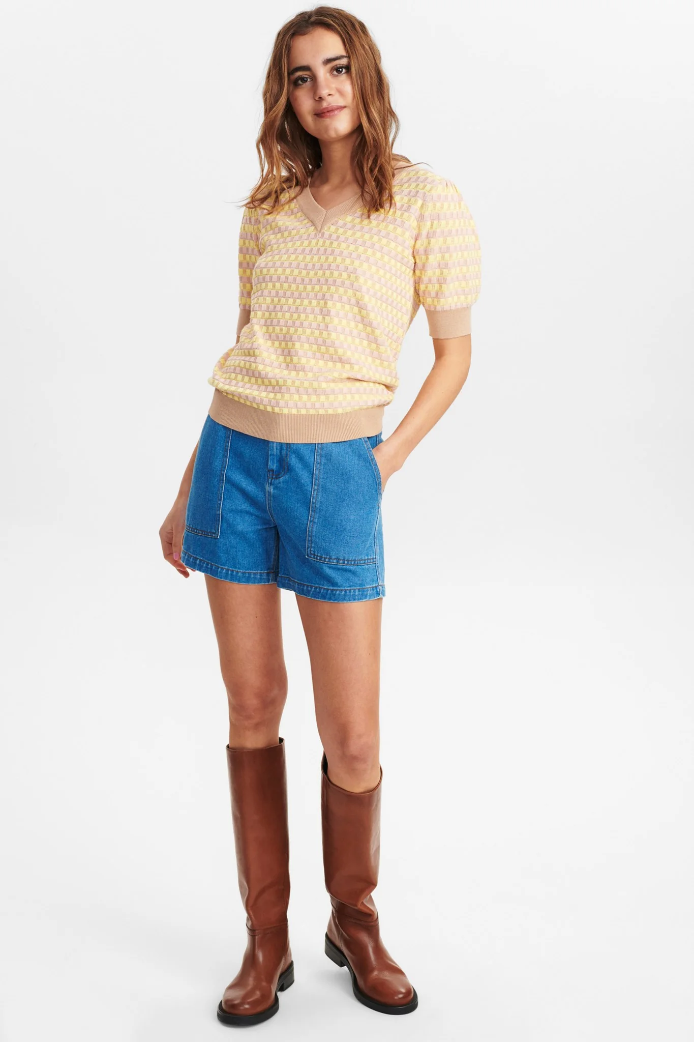 NUANNALISA PULLOVER - Popcorn - Image 3