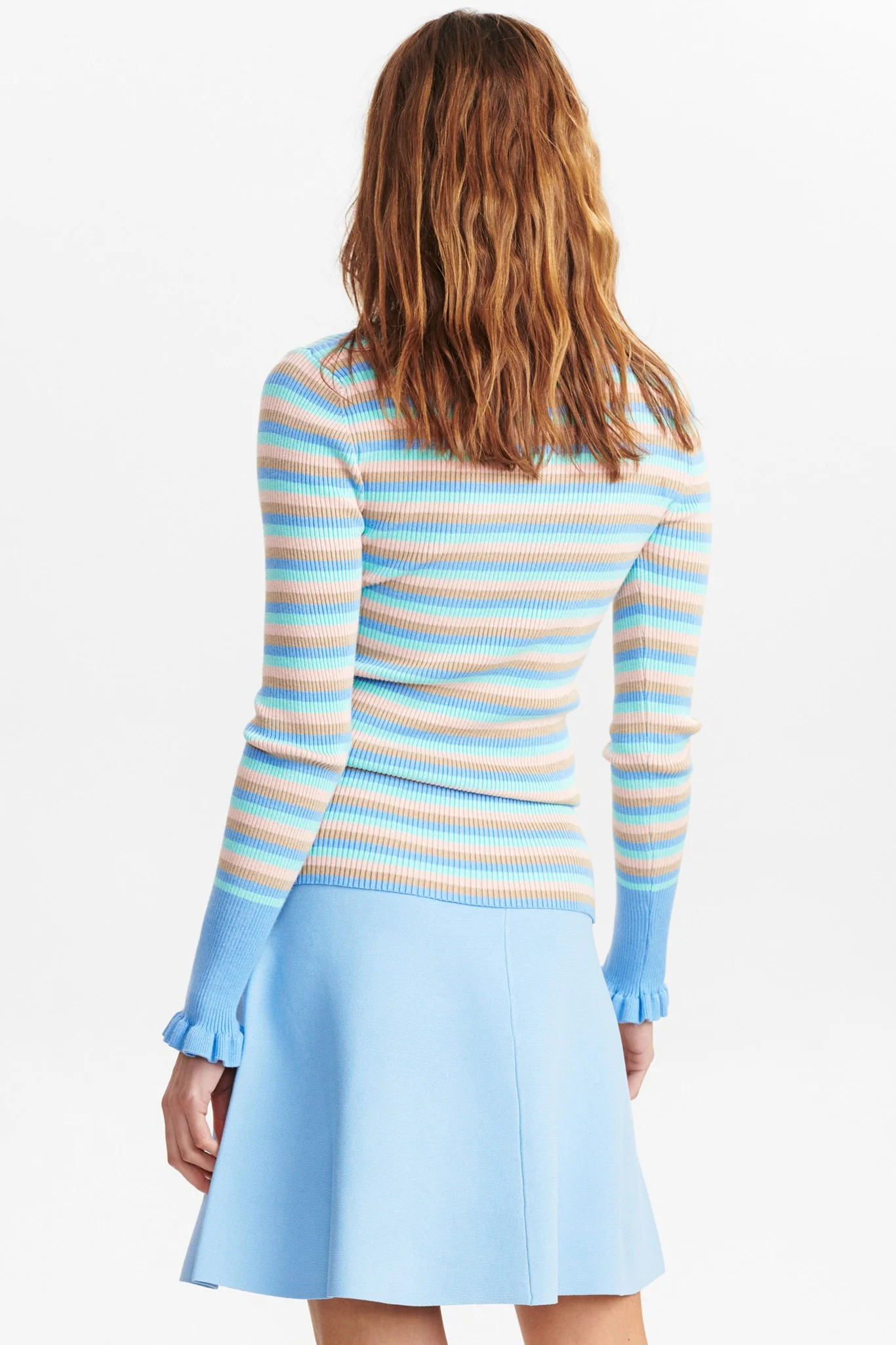 NUANNEKE LS PULLOVER - Della Robbia Blue - Image 2