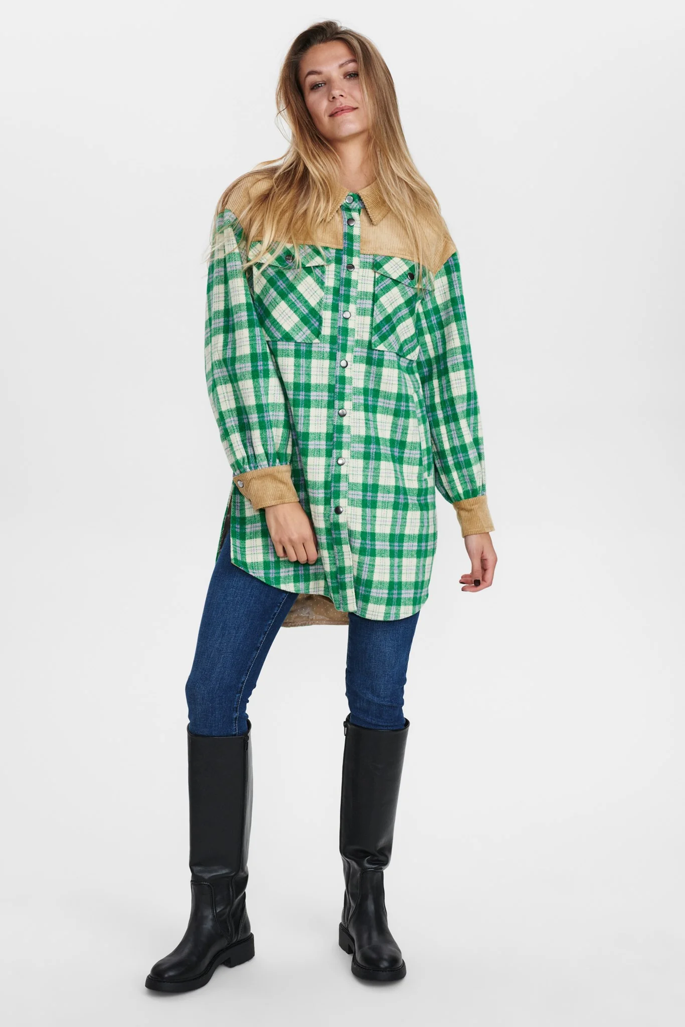 NUANNEMIE SHIRT - Fern Green - Image 3