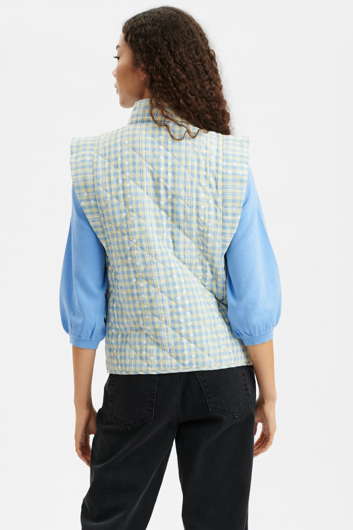 NUANNEMONA WAISTCOAT - Della Robbia Blue - Image 2