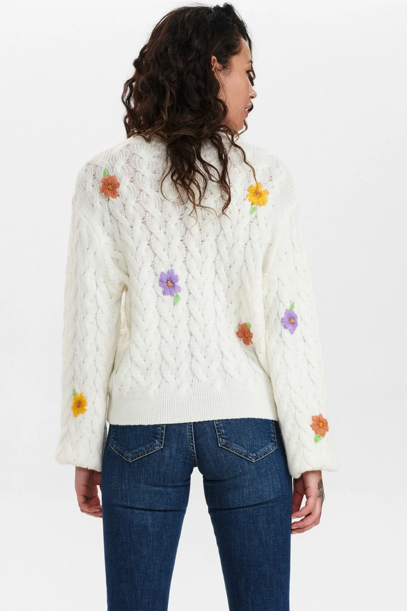 NUANNY PULLOVER - Cloud Dancer - Image 2