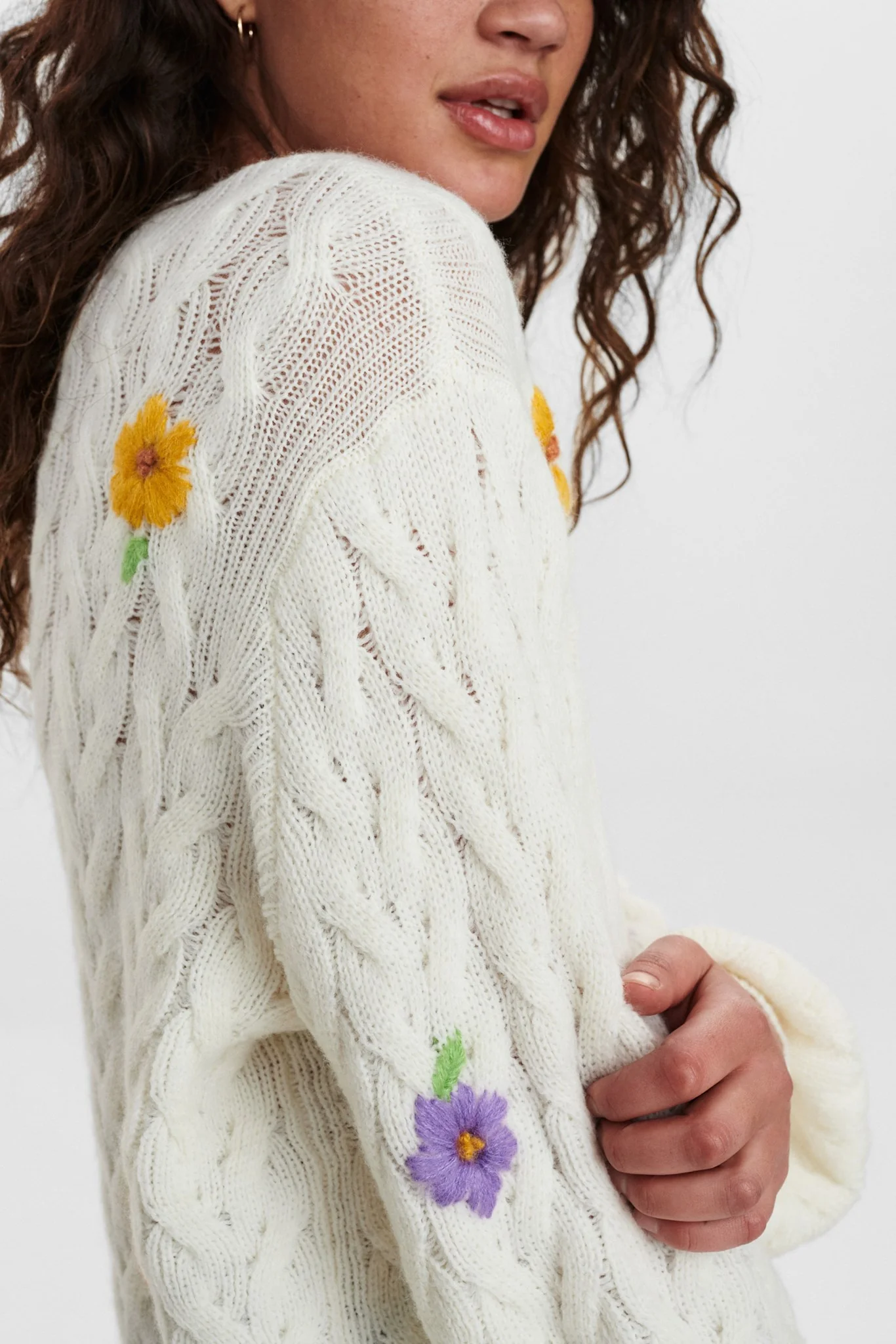 NUANNY PULLOVER - Cloud Dancer - Image 5