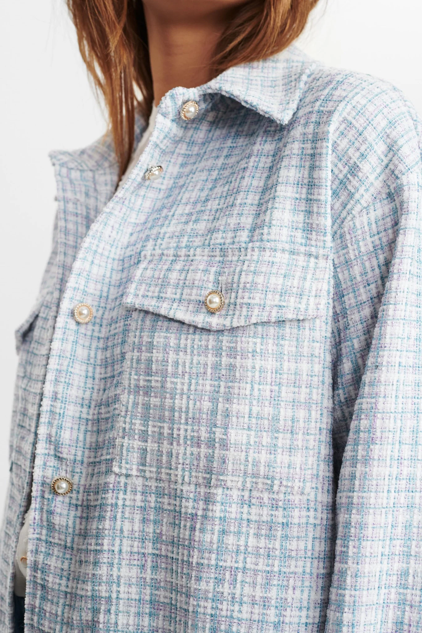 NUANTHIA OVERSHIRT - Cloud Dancer - Image 4