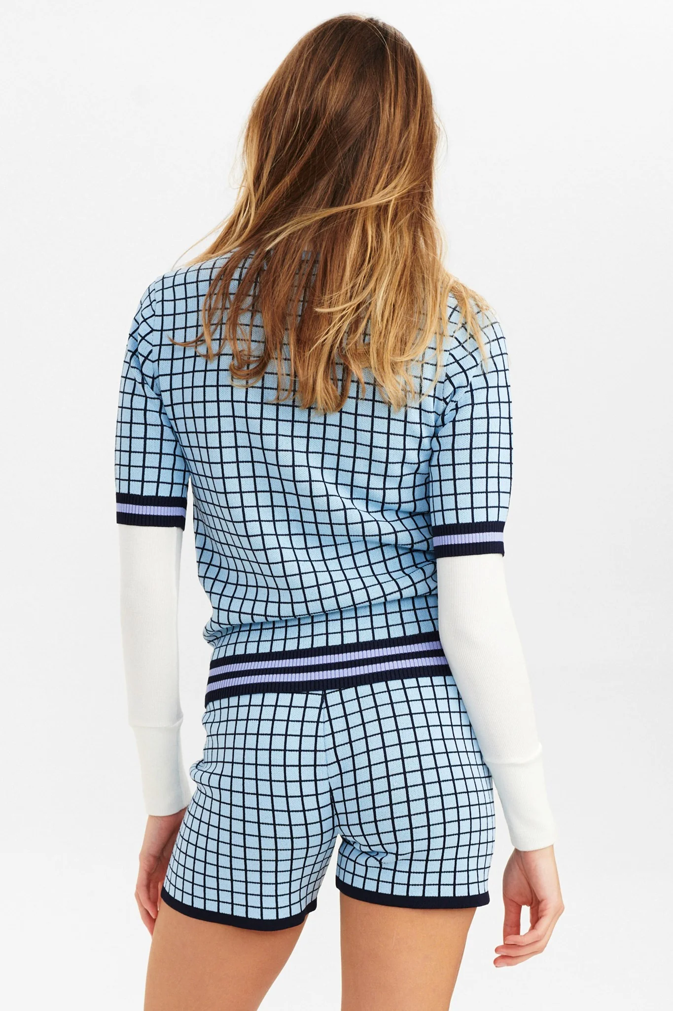 NUANTHONIA SS PULLOVER - Della Robbia Blue - Image 2