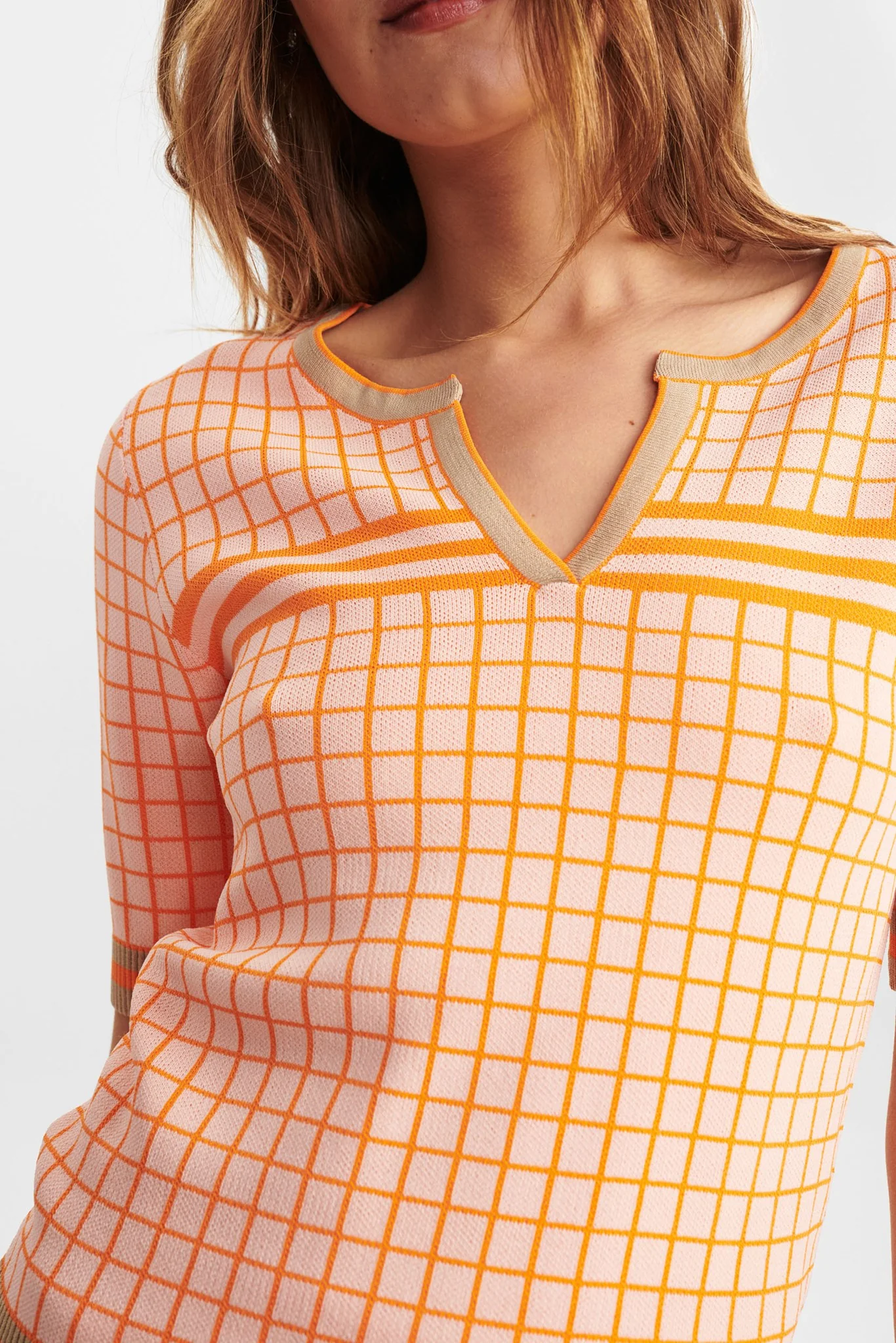 NUANTHONIA SS PULLOVER - Evening Sand - Image 4