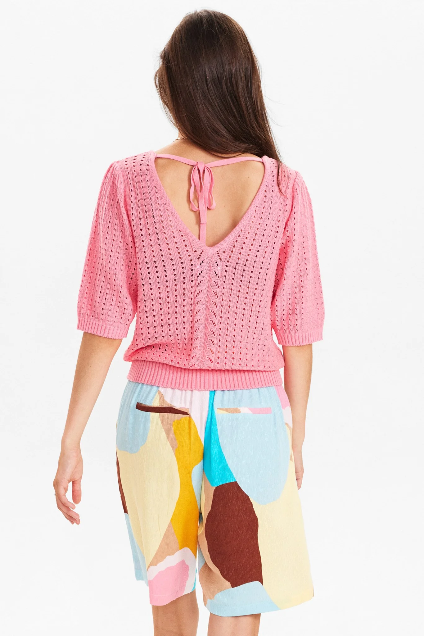 NUARA SS PULLOVER - GOTS - Plumeria - Image 2
