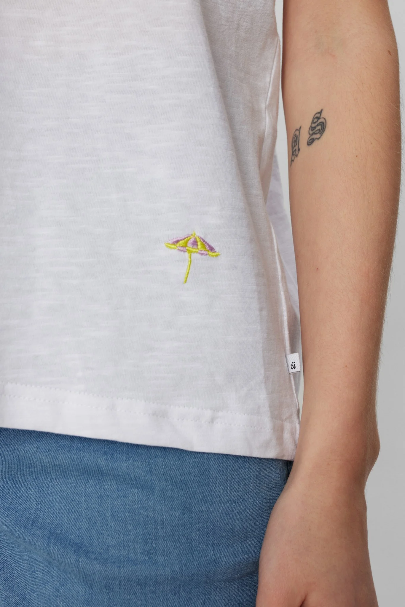 NUARIAS T-SHIRT - GOTS - Bright White - Image 5
