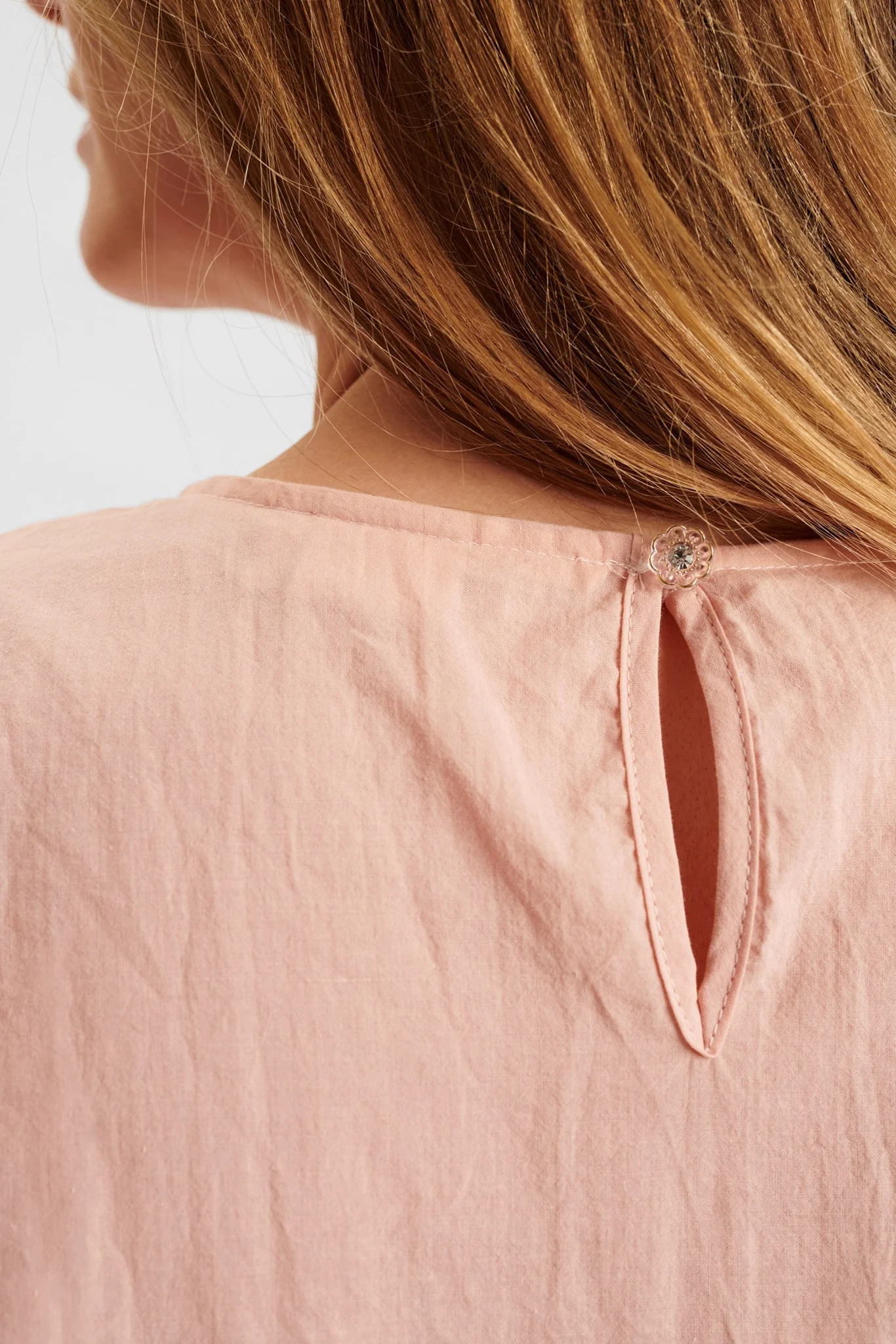 NUARISE SS BLOUSE - Evening Sand - Image 5