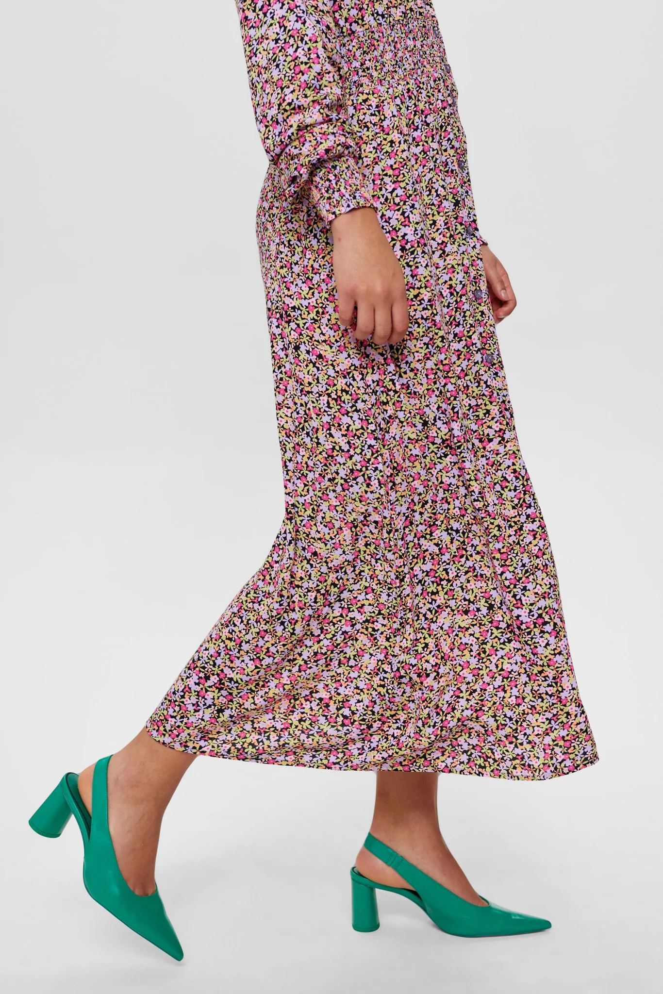 NUARLENE SARA DRESS - Caviar - Image 5