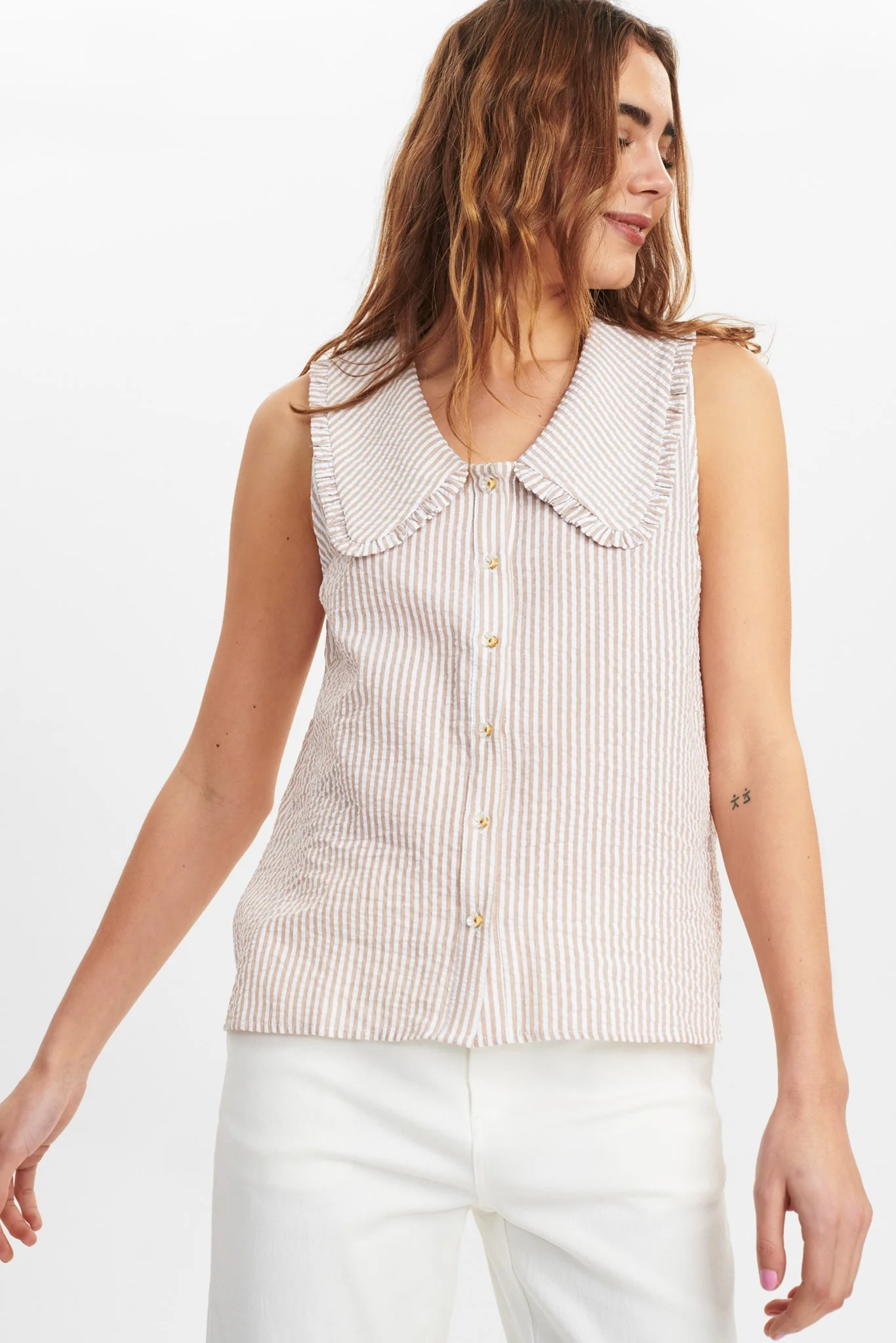 NUARRON SHIRT - Cloud Dancer - Image 6