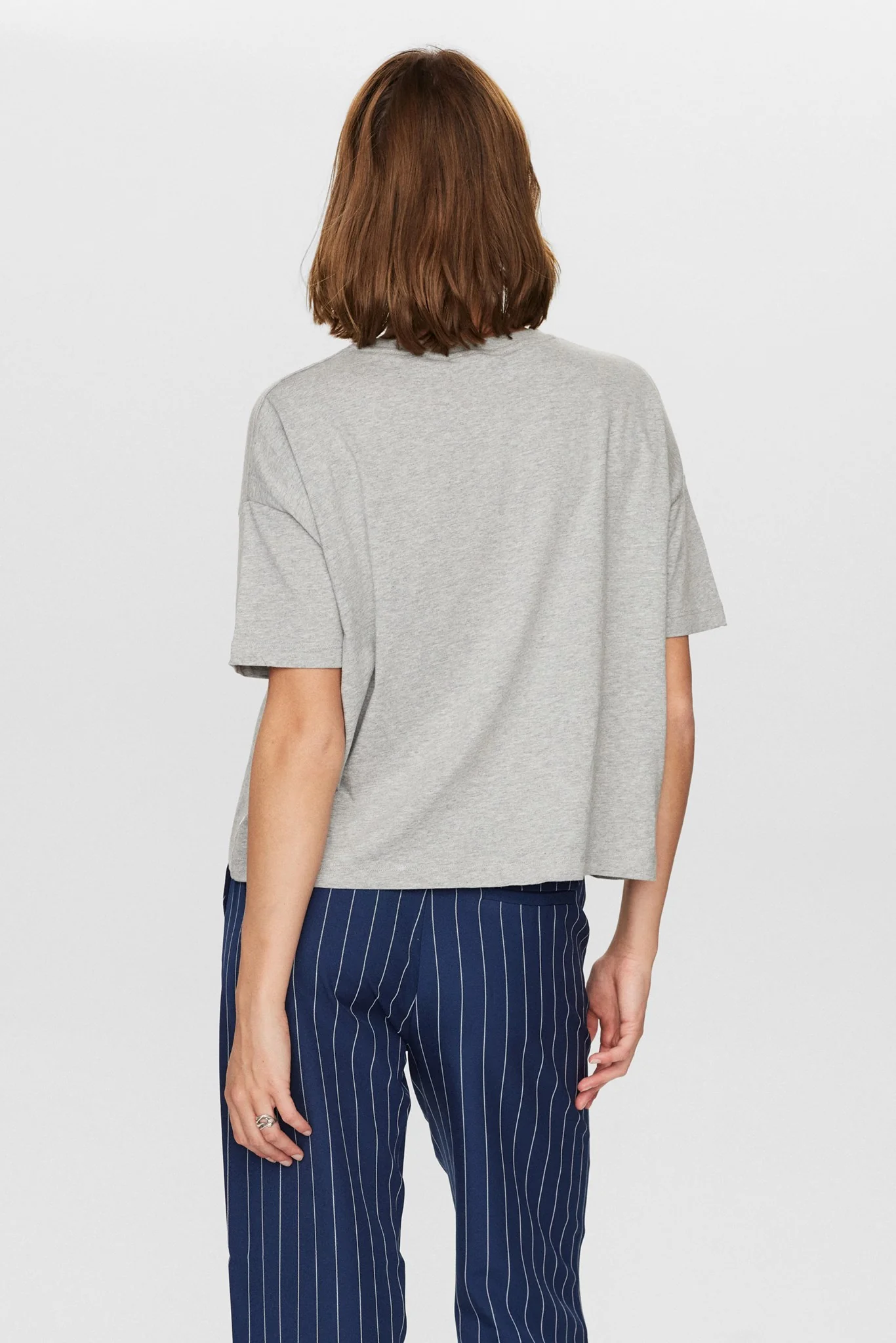 NUART T-SHIRT - Medium Grey mel - Image 2